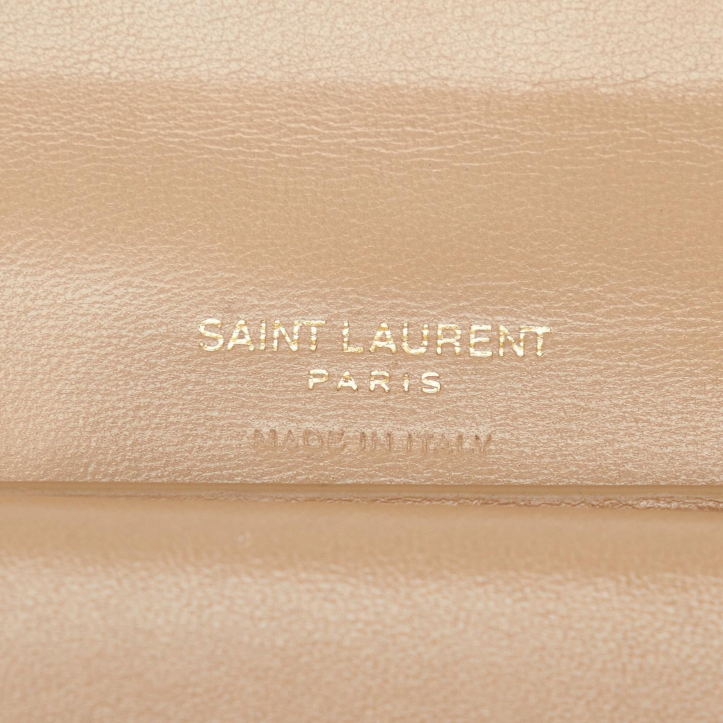 Saint Laurent Monogram V Stitch Wallet (SHG-tPcMVa