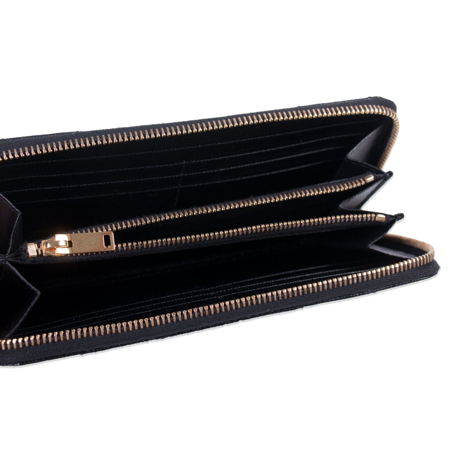 Saint Laurent Monogram Zip Around Wallet