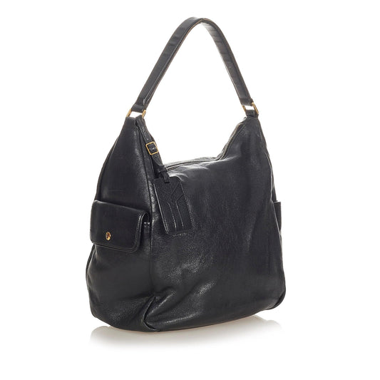 Saint Laurent Multy Leather Shoulder Bag (SHG-22513