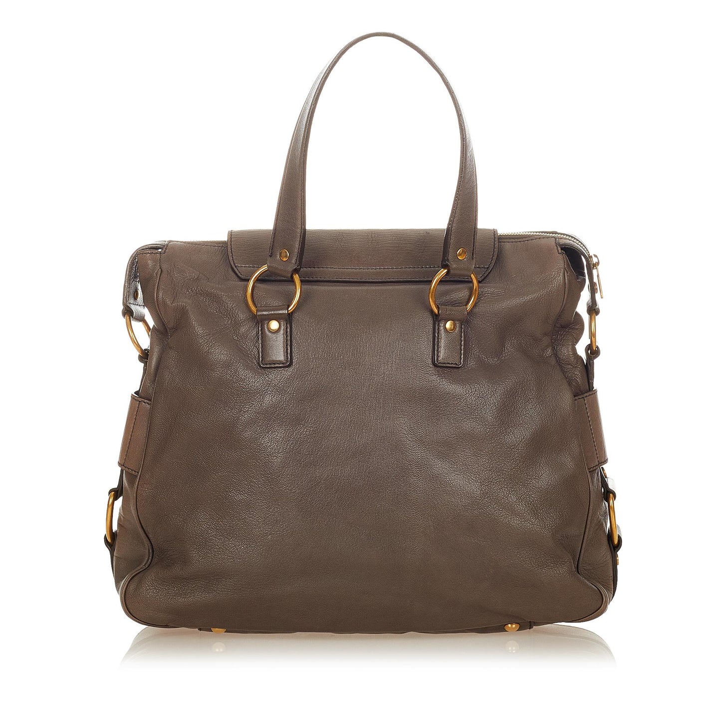 Saint Laurent Muse Leather Satchel (SHG-37234