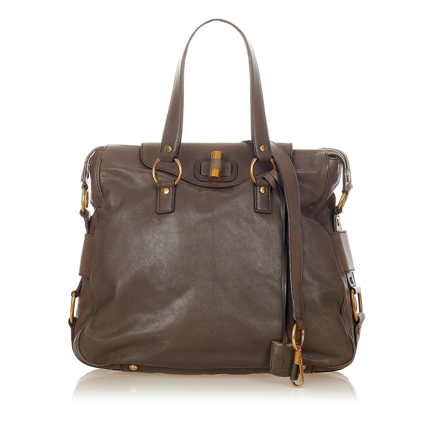 Saint Laurent Muse Leather Satchel (SHG-37234
