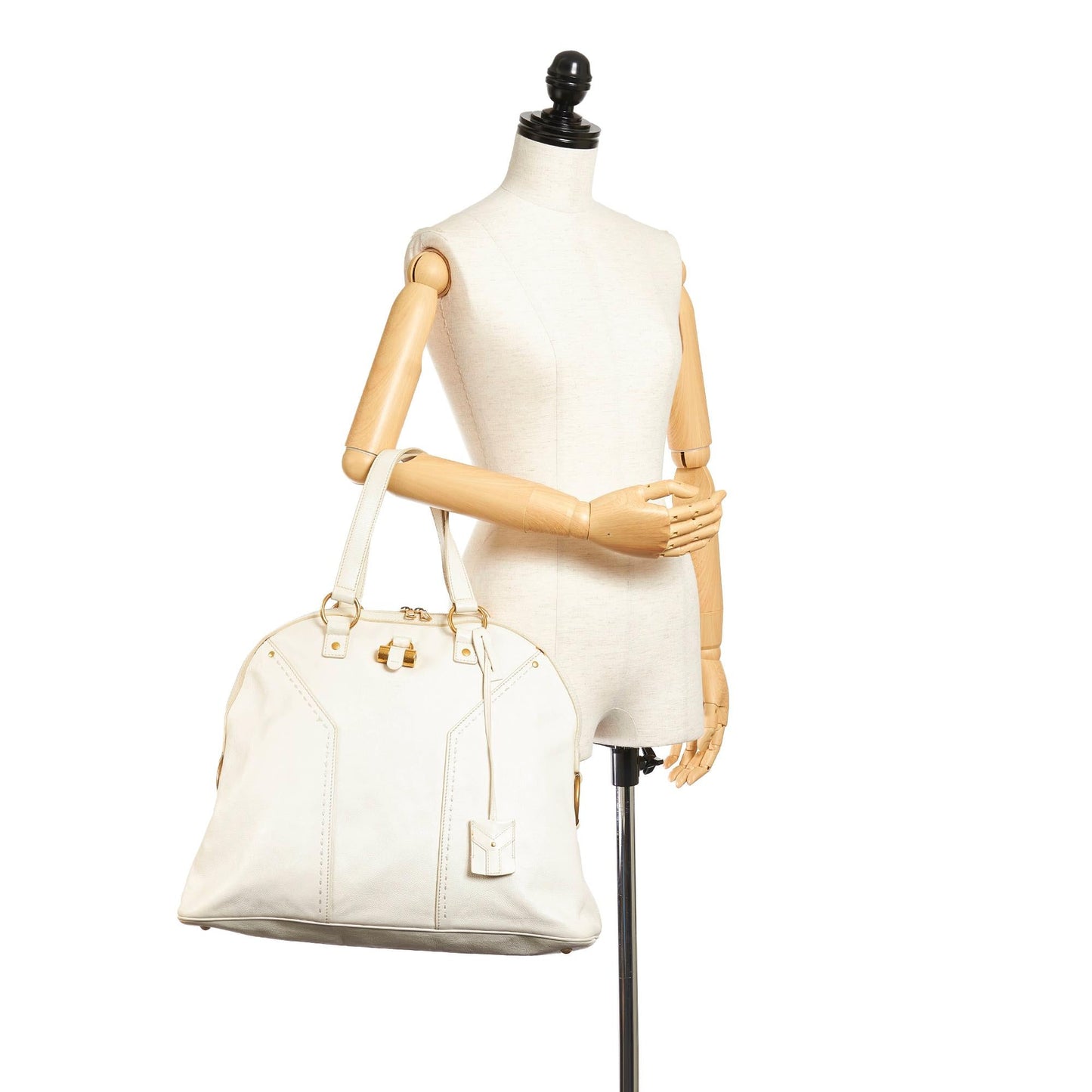 Saint Laurent Muse Leather Tote Bag (SHG-28001
