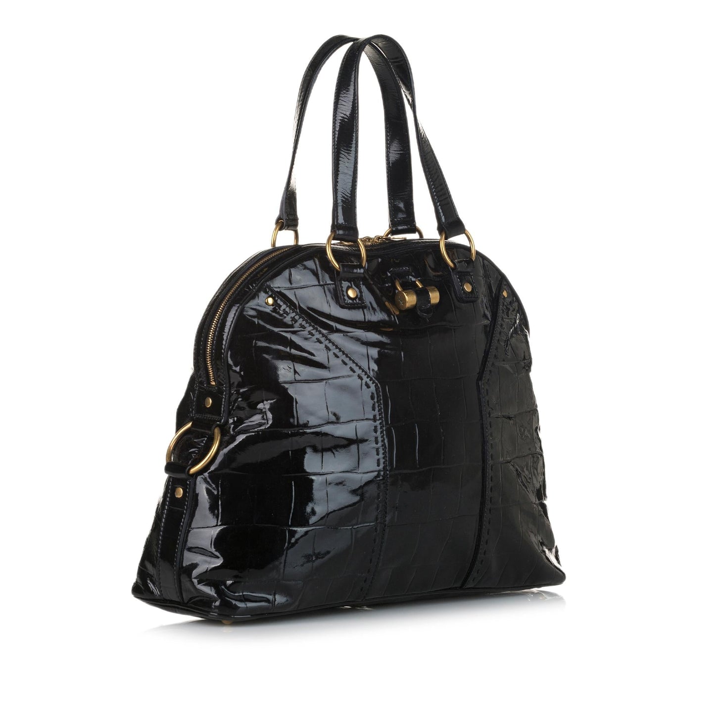 Saint Laurent Muse Patent Leather Bag (SHG-35616
