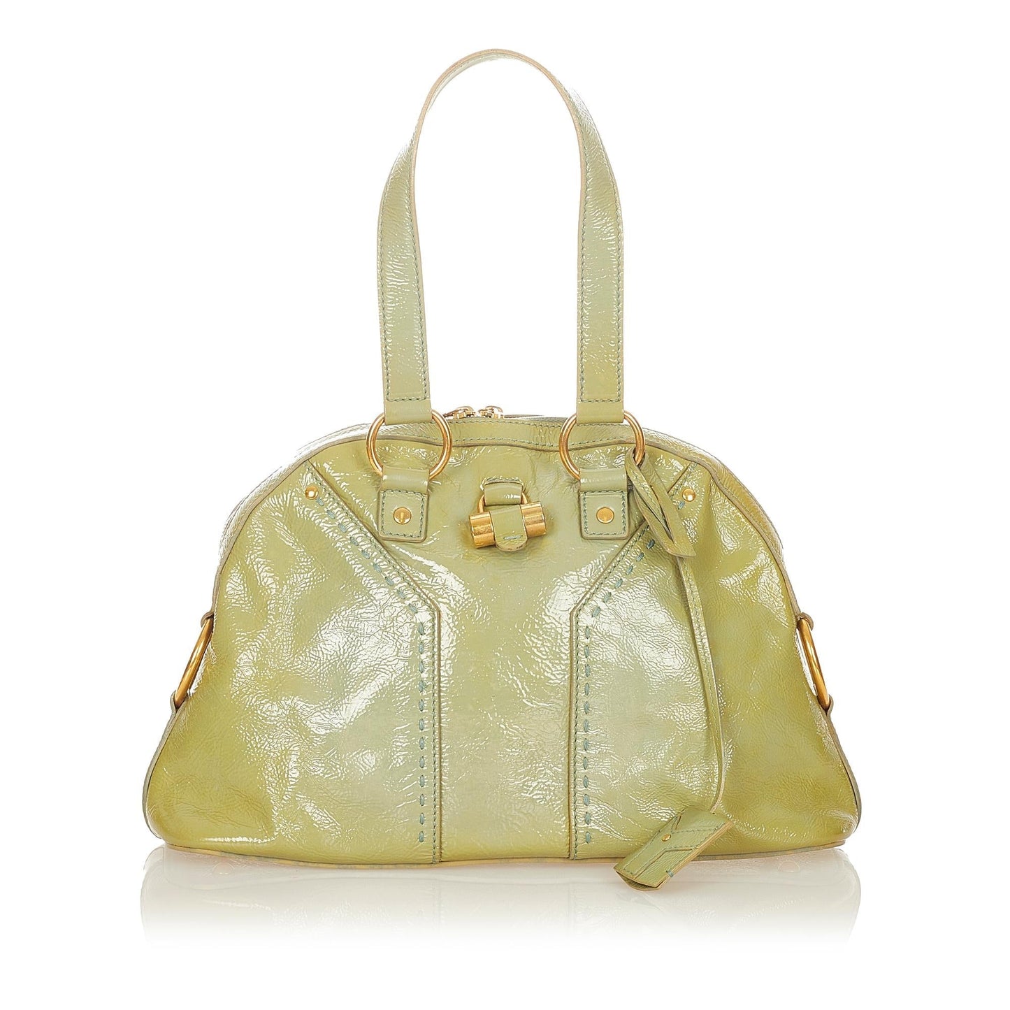 Saint Laurent Muse Patent Leather Handbag (SHG-24132