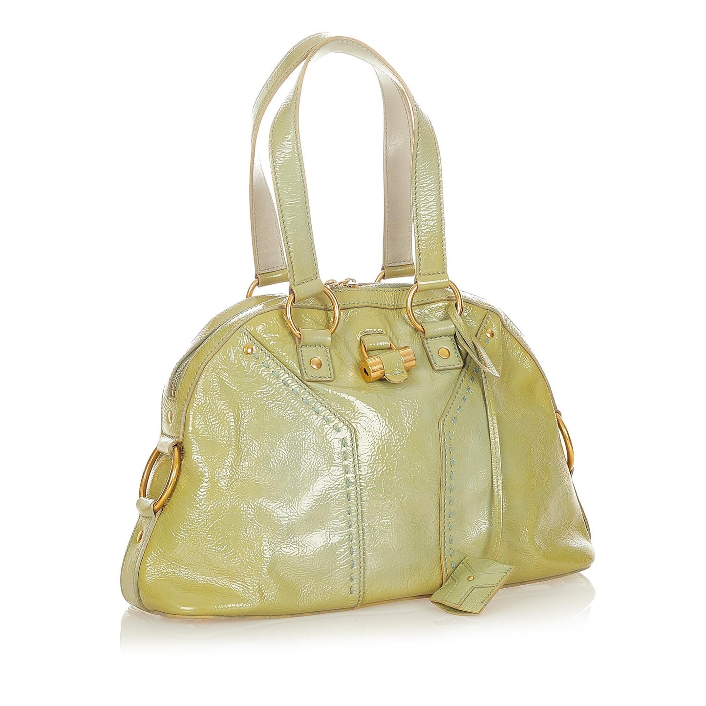 Saint Laurent Muse Patent Leather Handbag (SHG-24132