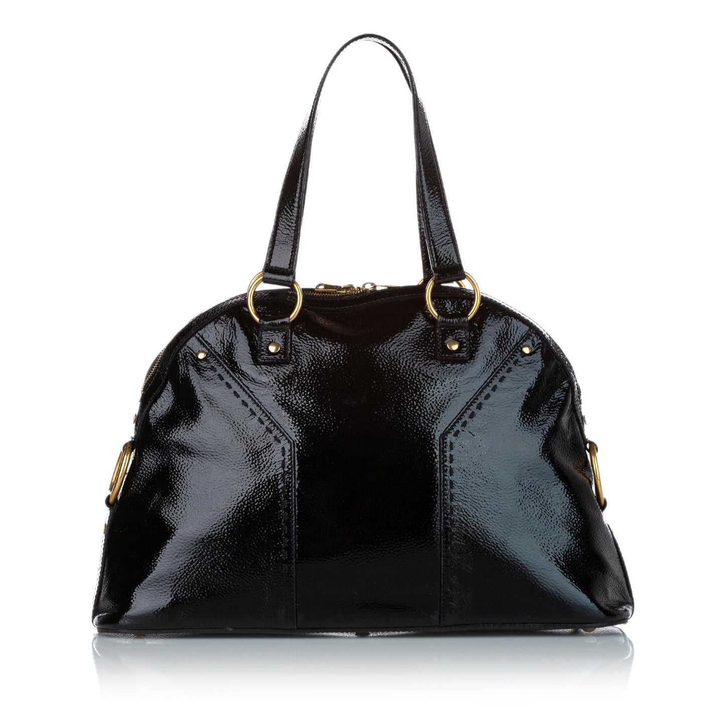 Saint Laurent Muse Patent Leather Handbag (SHG-25592