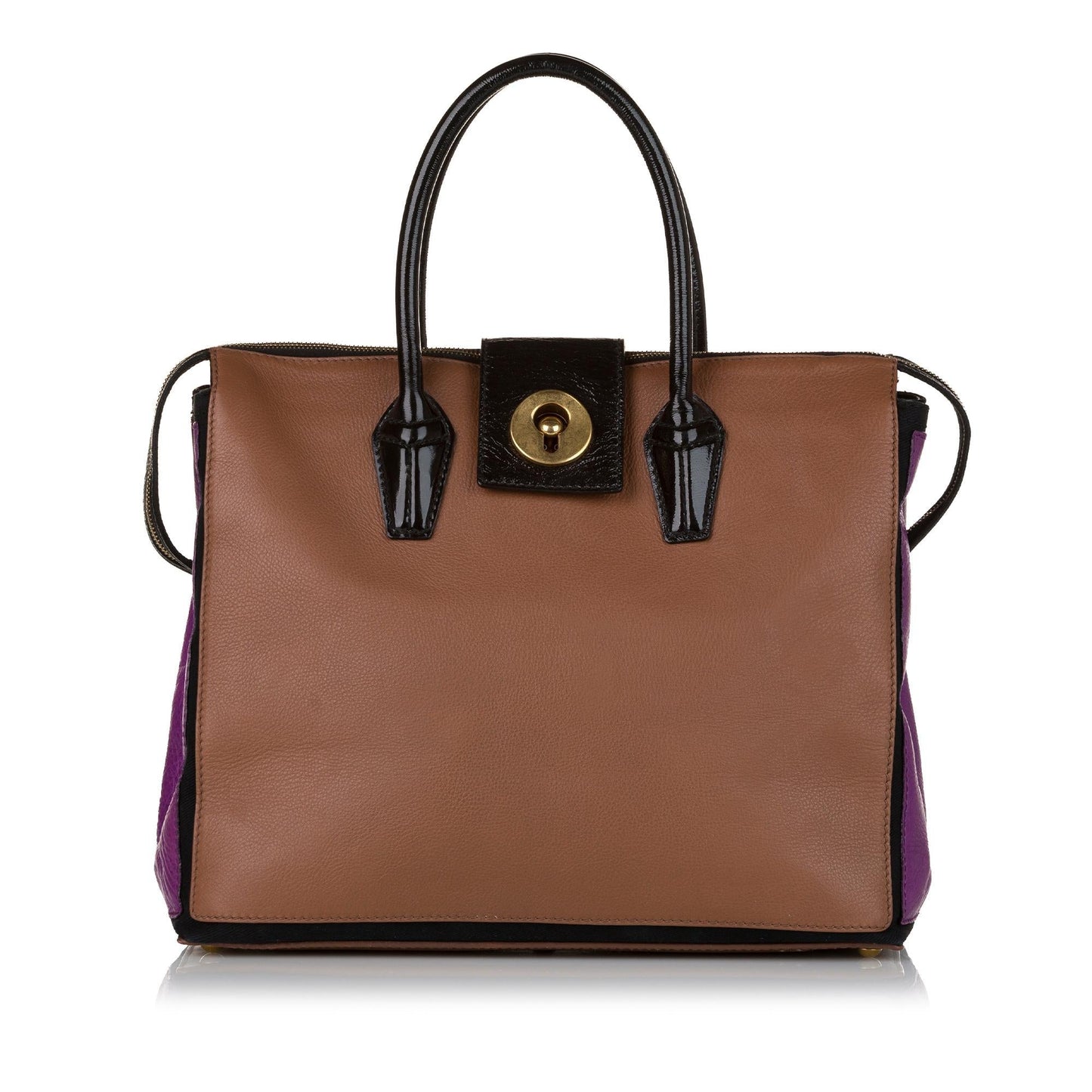 Saint Laurent Muse Two Cabas Leather Tote (SHG-34926