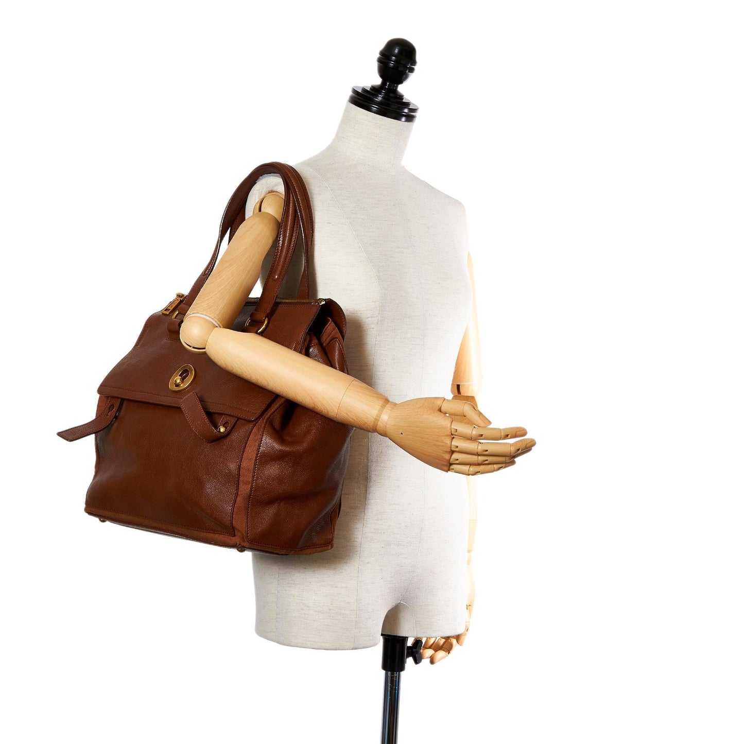 Saint Laurent Muse Two Leather Handbag (SHG-23354