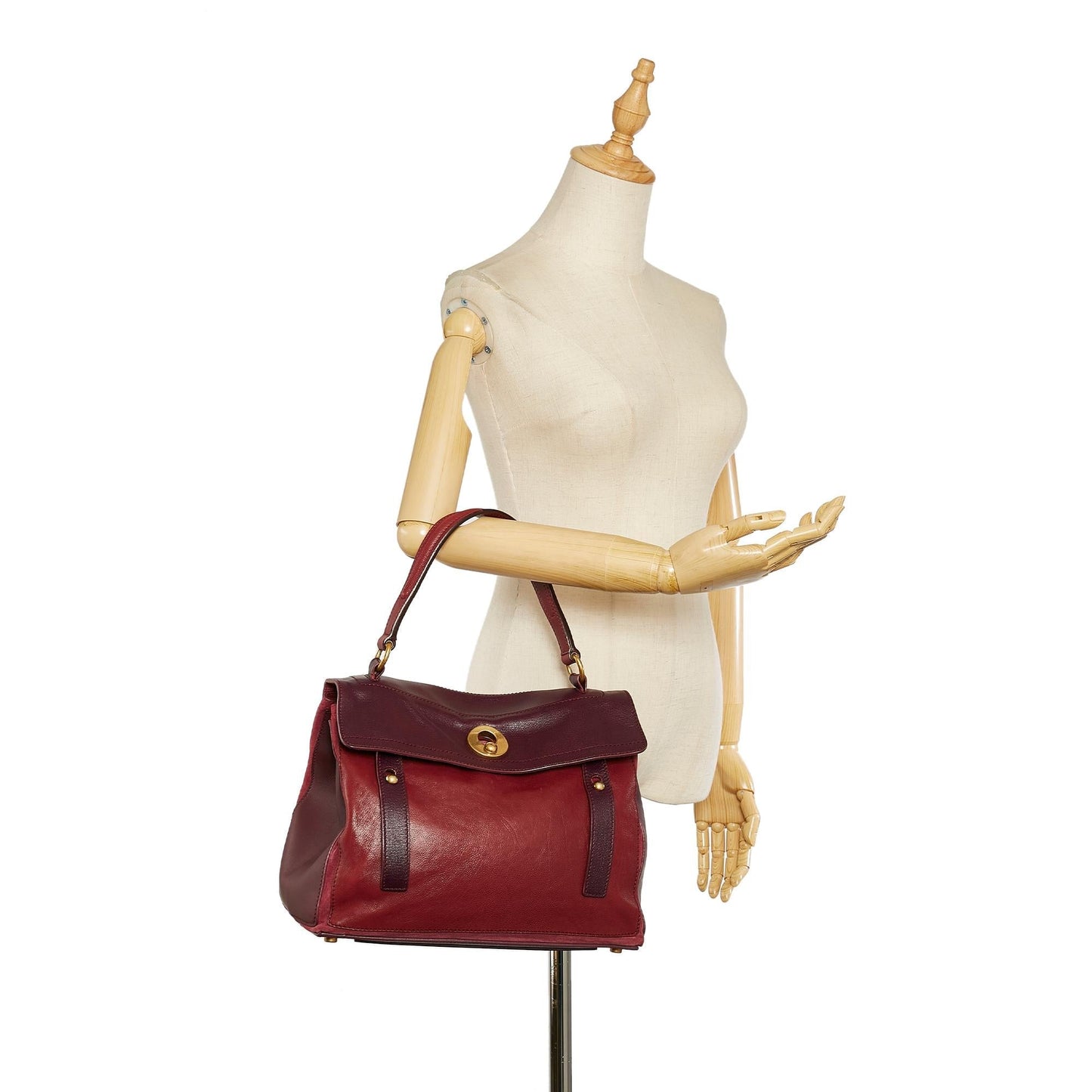 Saint Laurent Muse Two Leather Handbag (SHG-24410