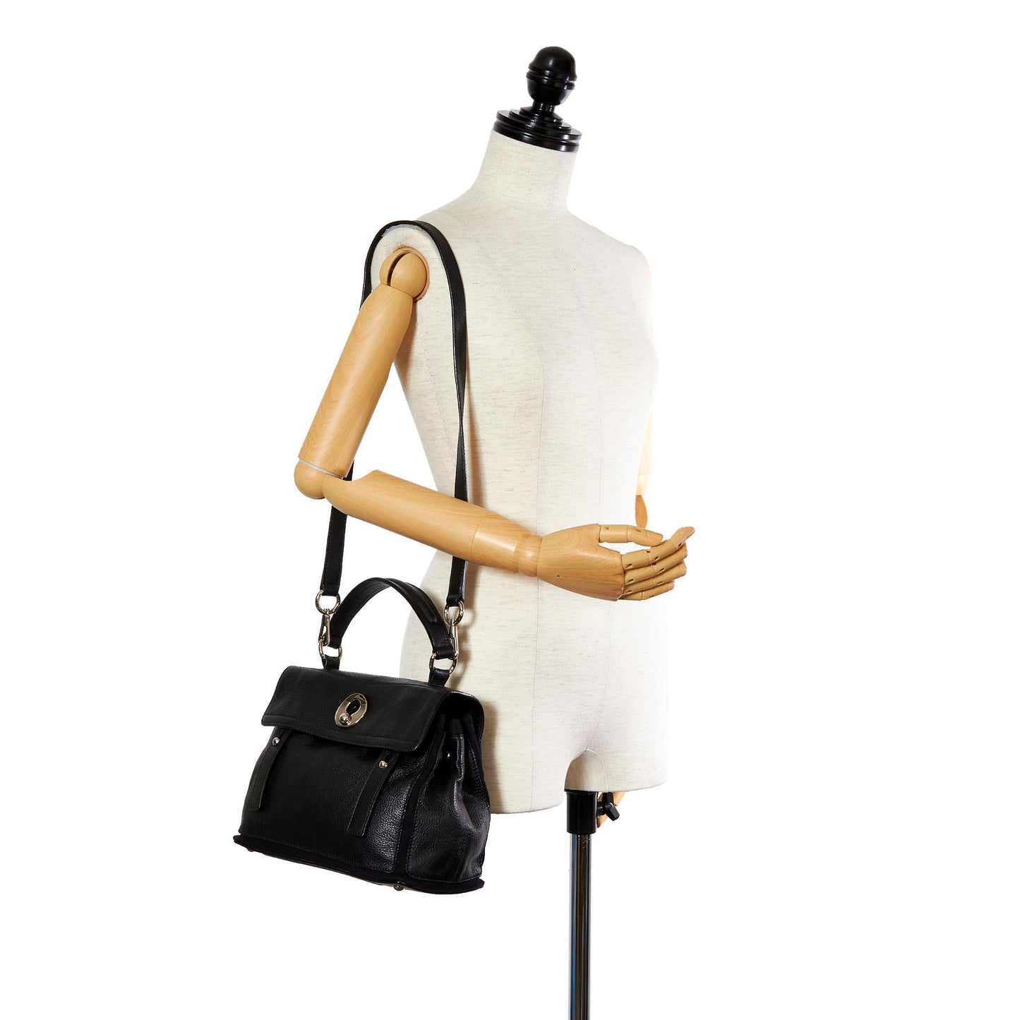 Saint Laurent Muse Two Leather Satchel (SHG-24052