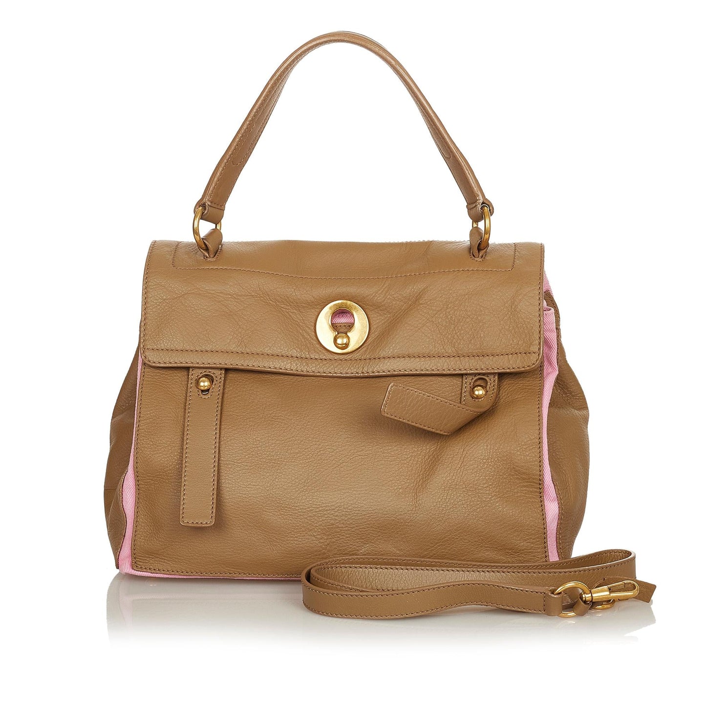 Saint Laurent Muse Two Leather Satchel (SHG-24924