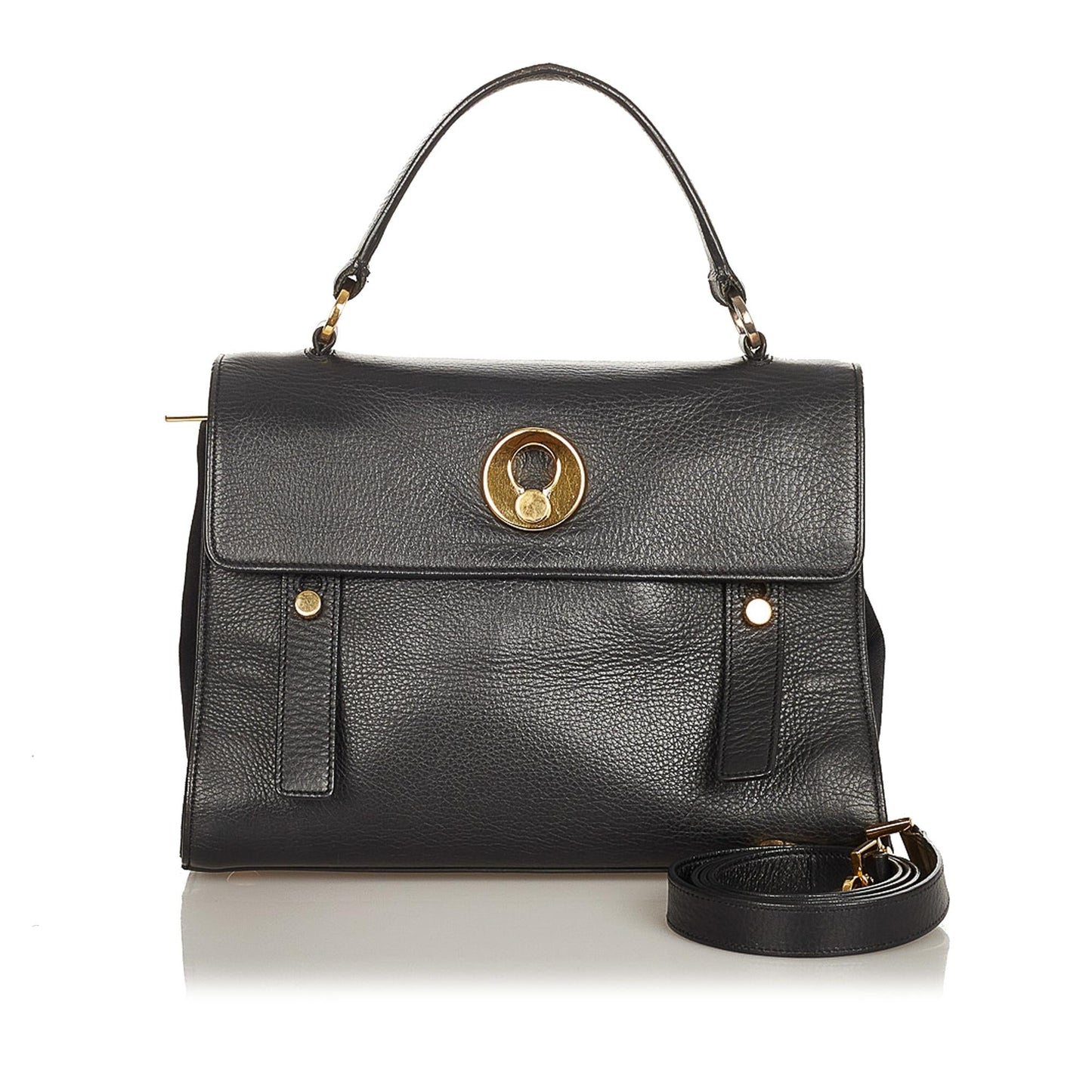 Saint Laurent Muse Two Leather Satchel (SHG-25057