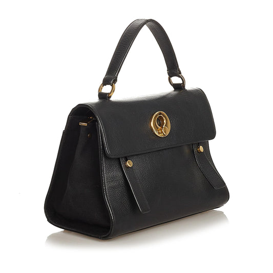 Saint Laurent Muse Two Leather Satchel (SHG-25057