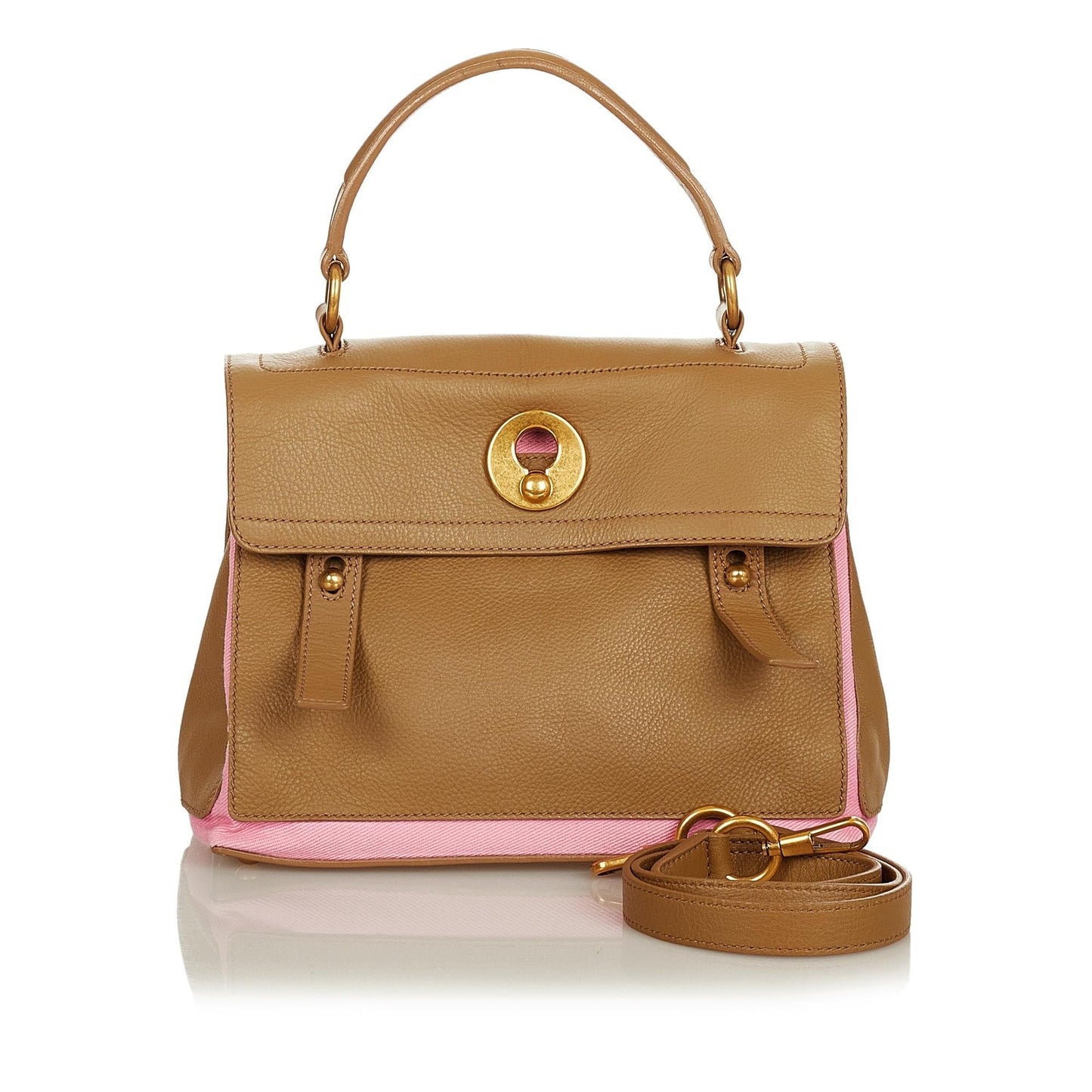 Saint Laurent Muse Two Leather Satchel (SHG-26467