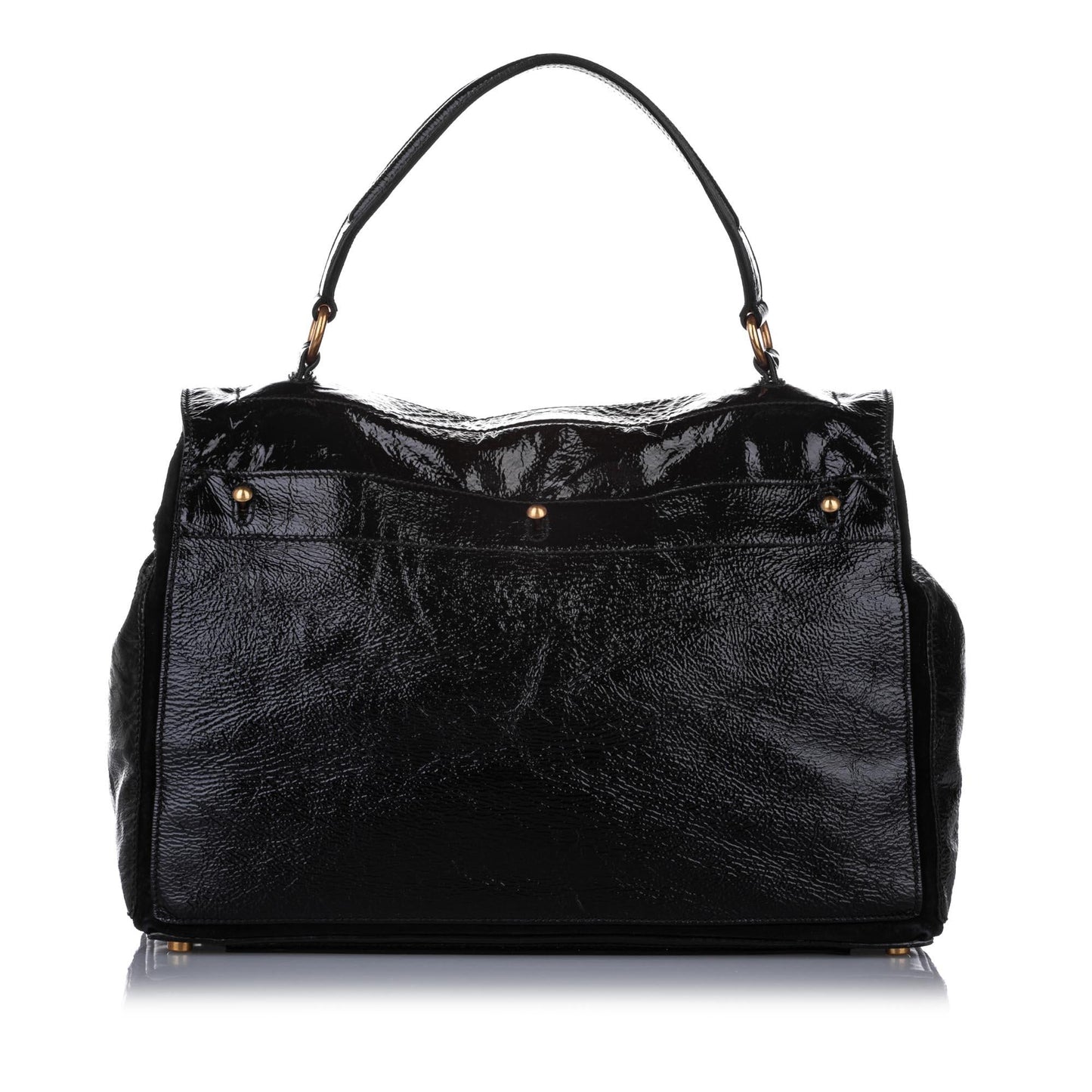 Saint Laurent Muse Two Patent Leather Handbag (SHG-22757