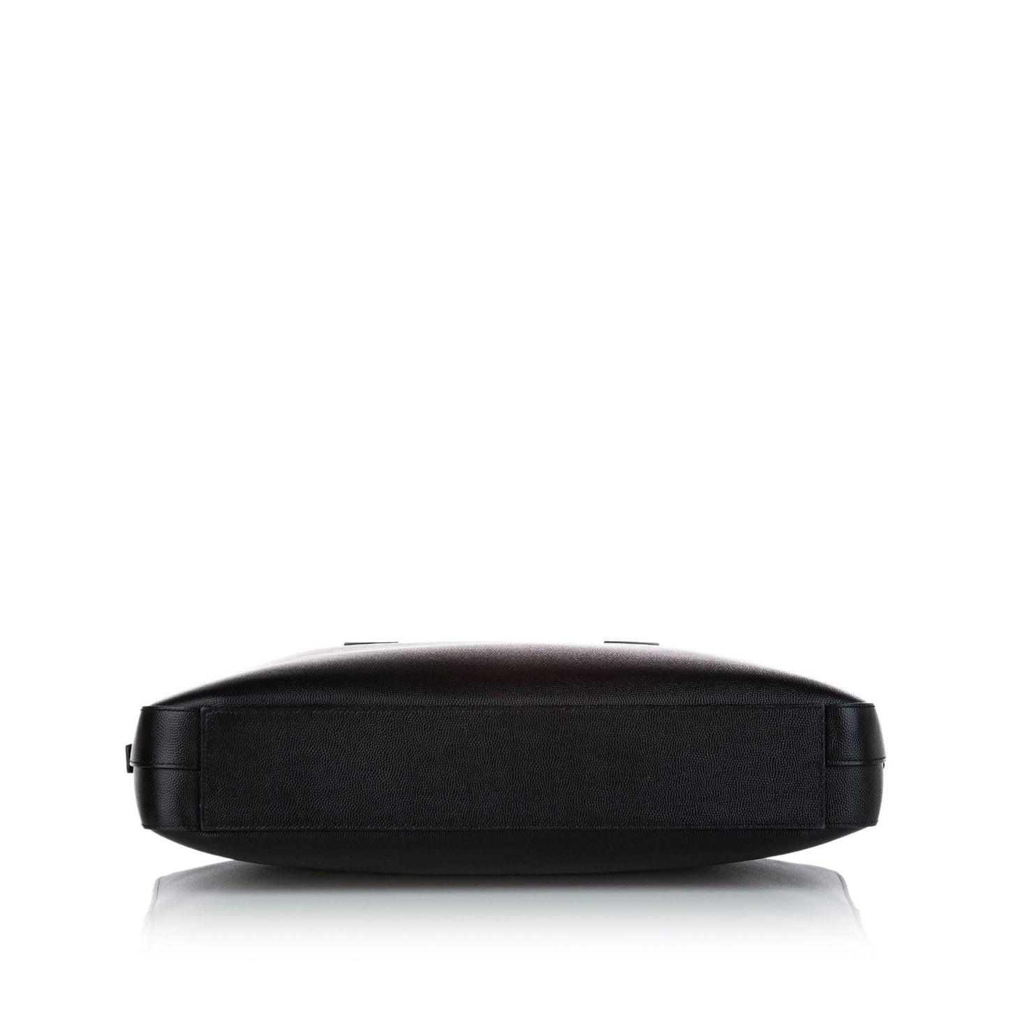 Saint Laurent Museum Leather Briefcase (SHG-31559
