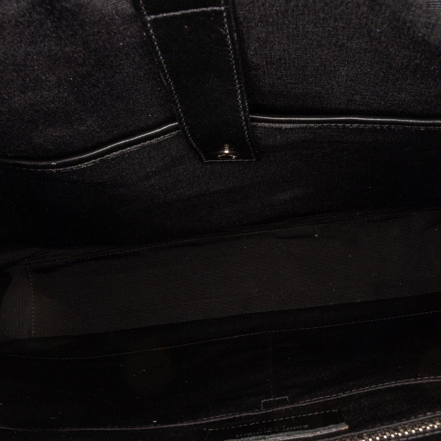Saint Laurent Museum Leather Briefcase (SHG-31559
