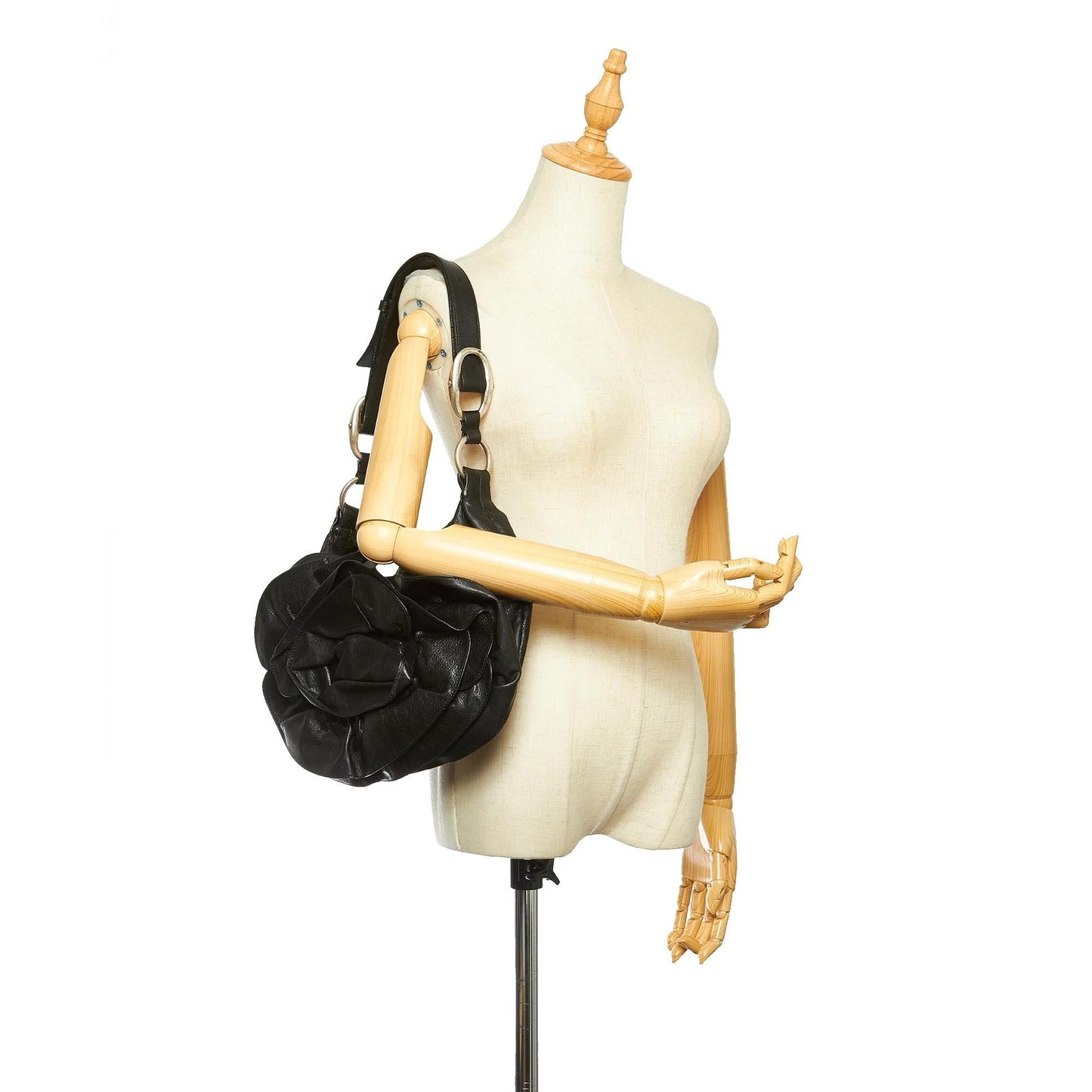 Saint Laurent Nadia Leather Shoulder Bag (SHG-31519