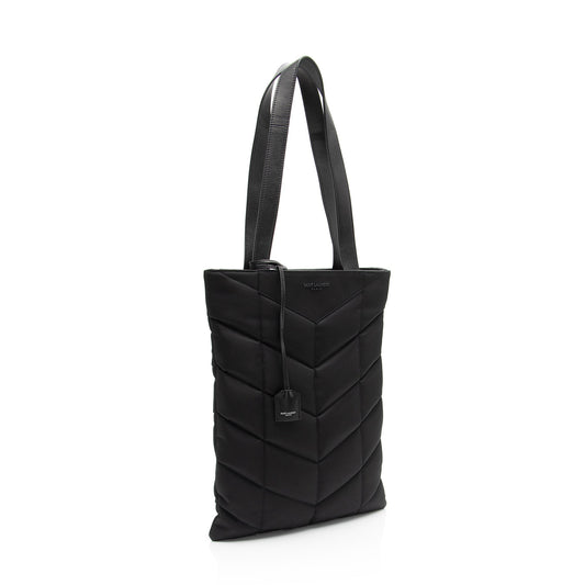 Saint Laurent Nylon Puffer Tall Tote mFhaFp