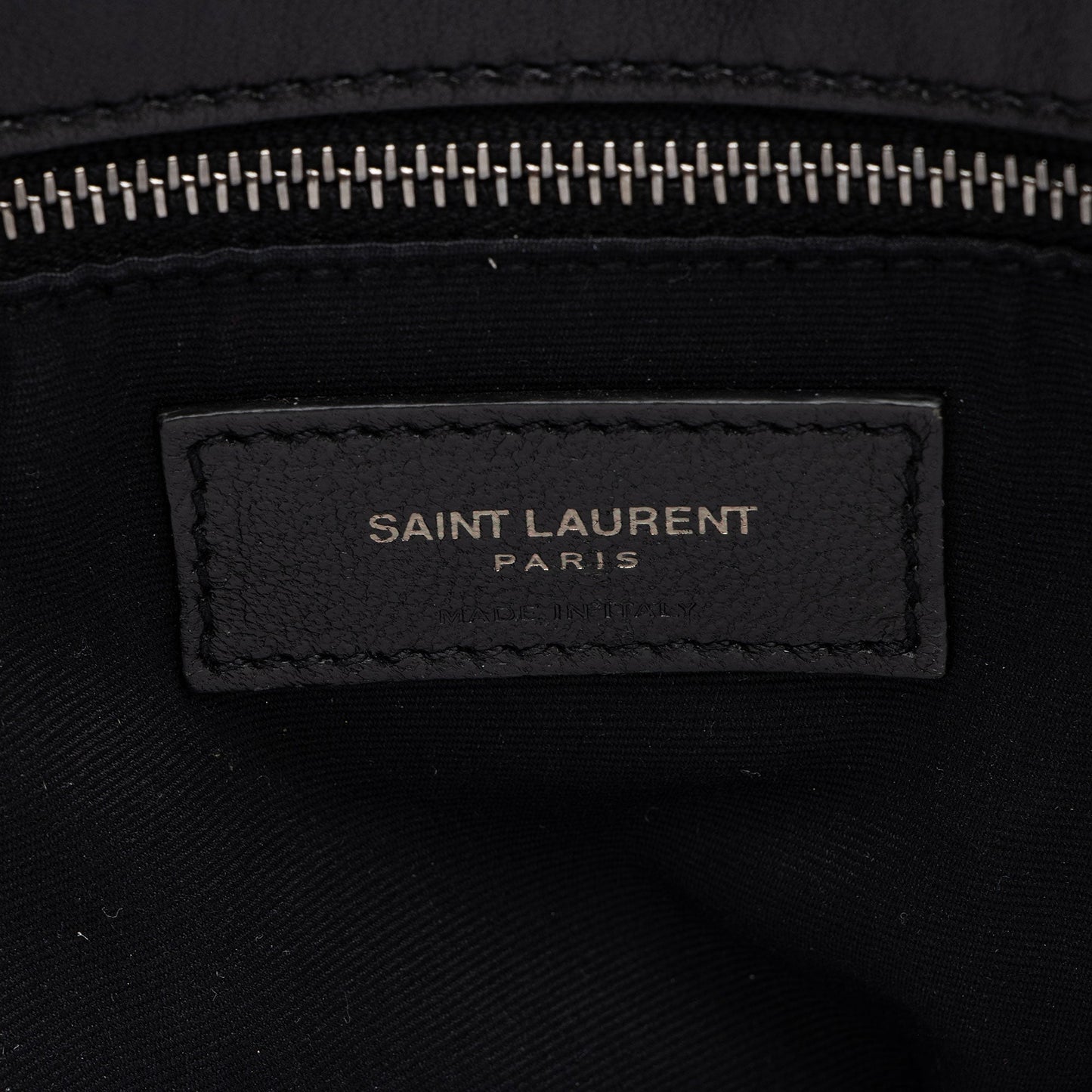 Saint Laurent Patent Croc Embossed Leather Monogram Niki Medium Shoulder Bag zhfiM7
