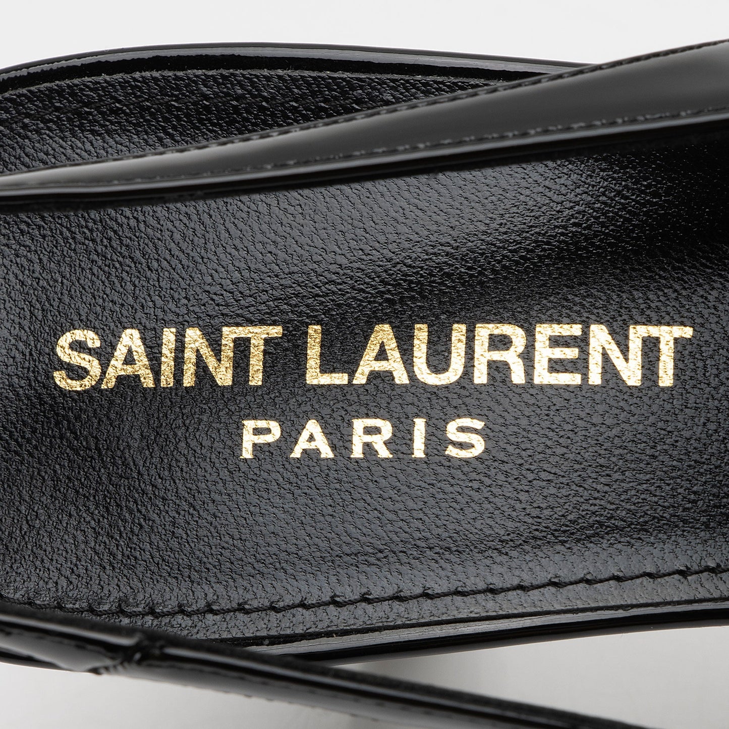 Saint Laurent Patent Leather Carole Slingback Pumps - Size 10 / 40 nC31aU