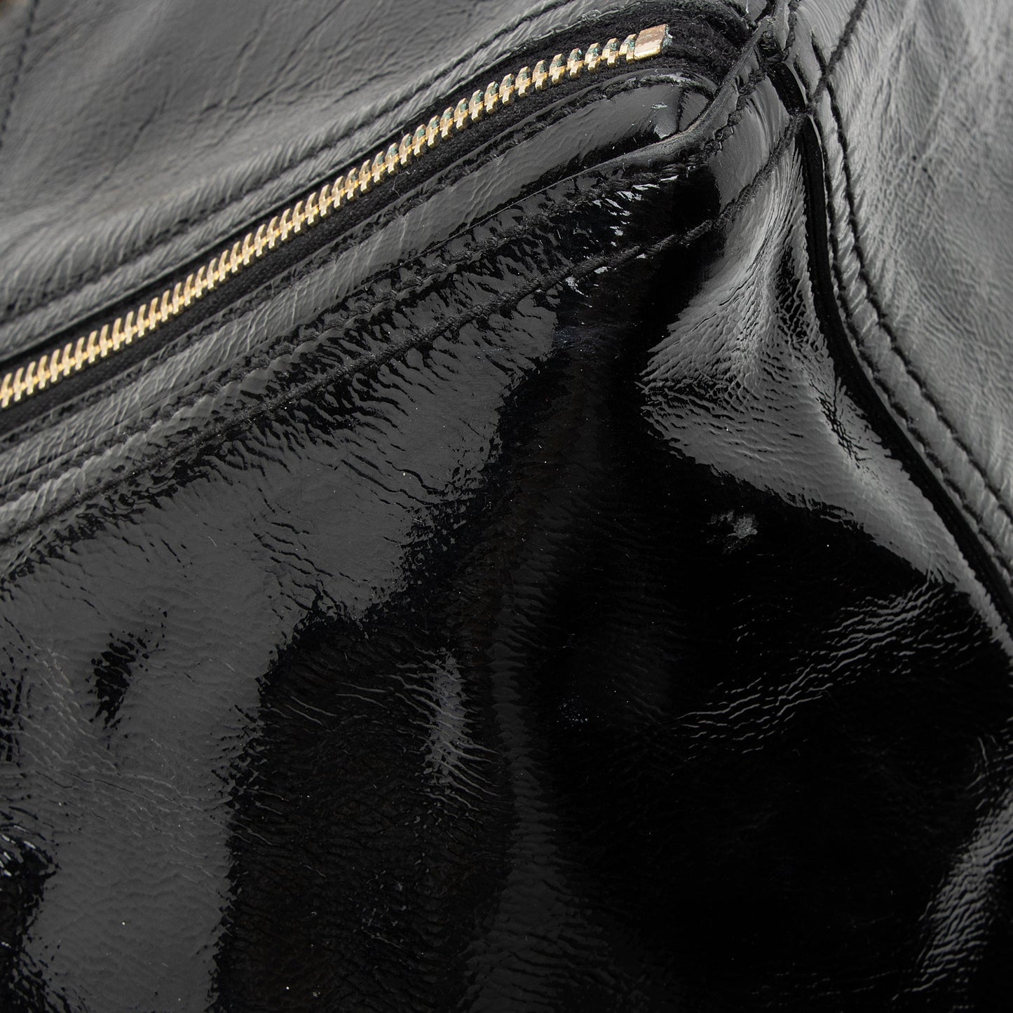 Saint Laurent Patent Leather Downtown Large Tote 23143