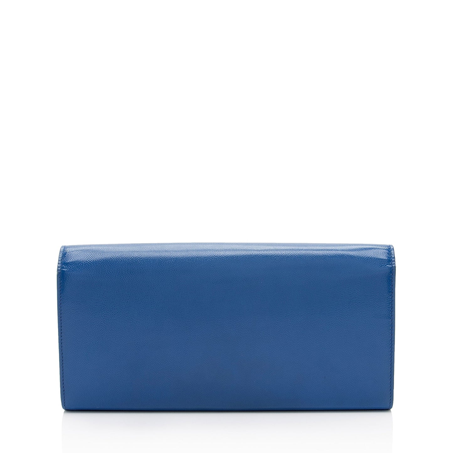Saint Laurent Patent Leather Grain de Poudre Monogram Kate Clutch S0NwZU