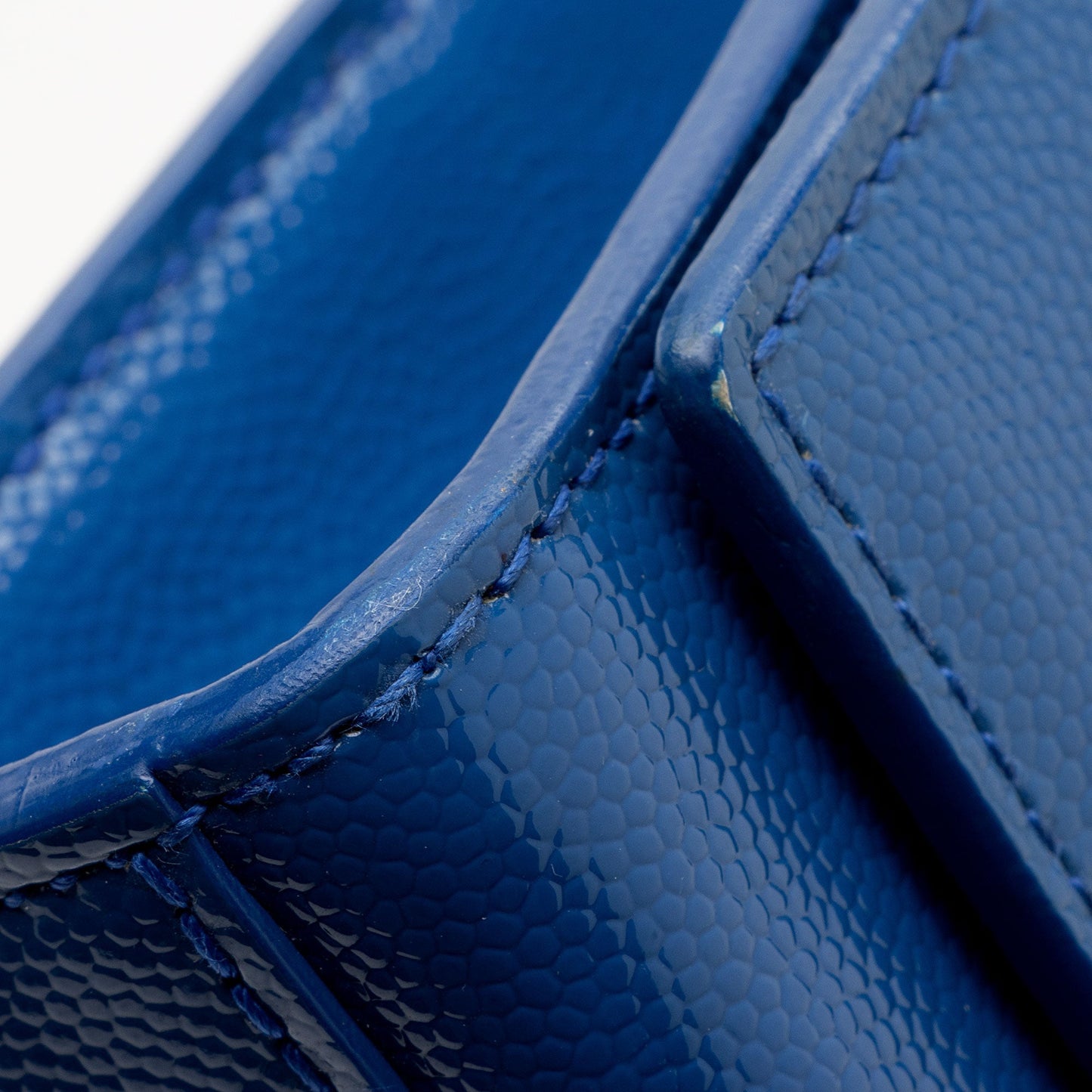 Saint Laurent Patent Leather Grain de Poudre Monogram Kate Clutch S0NwZU