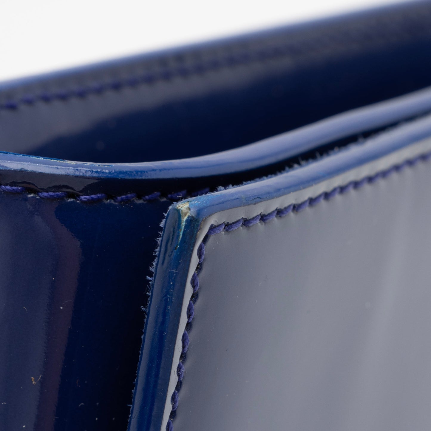 Saint Laurent Patent Leather Monogram Belle de Jour Large Clutch 23930