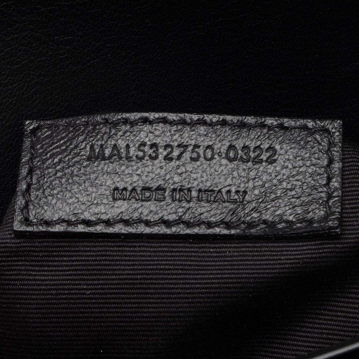 Saint Laurent Patent Leather Monogram Cassandra Medium Chain Bag 23413