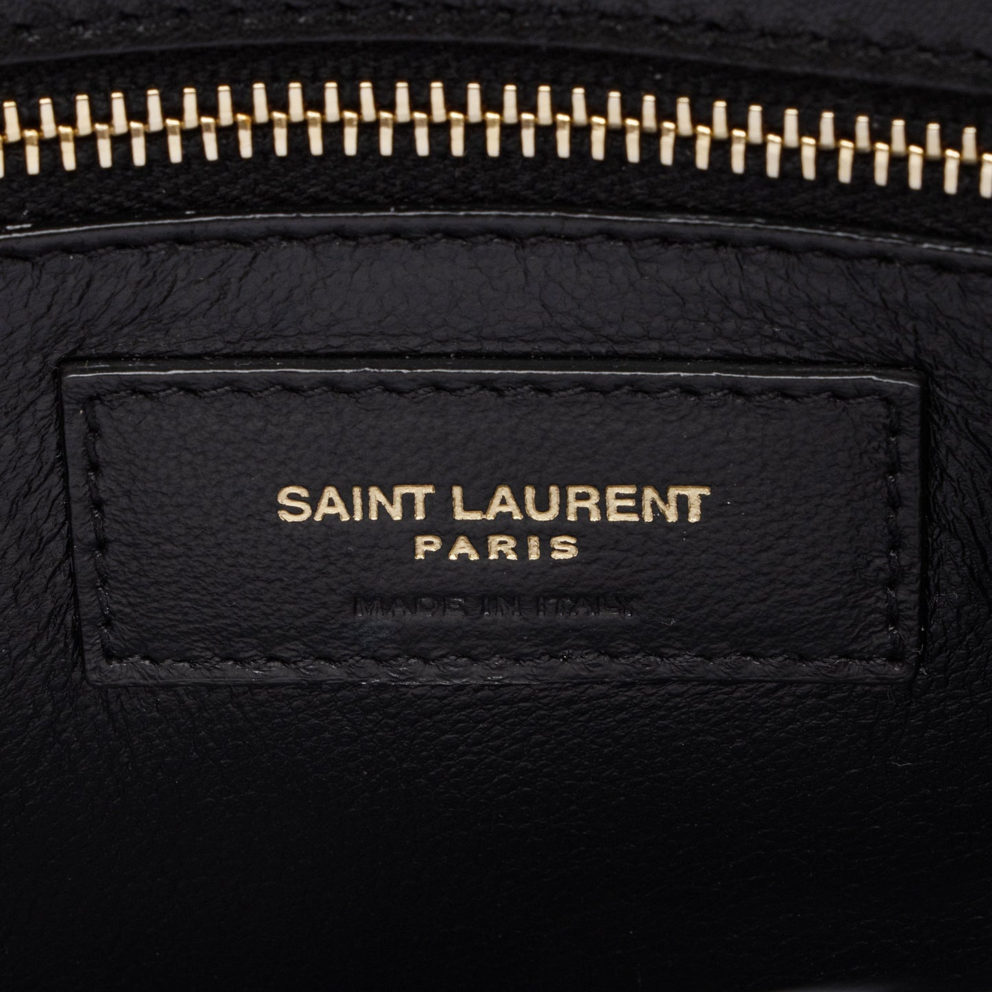 Saint Laurent Patent Leather Monogram Cassandra Medium Chain Bag 23413