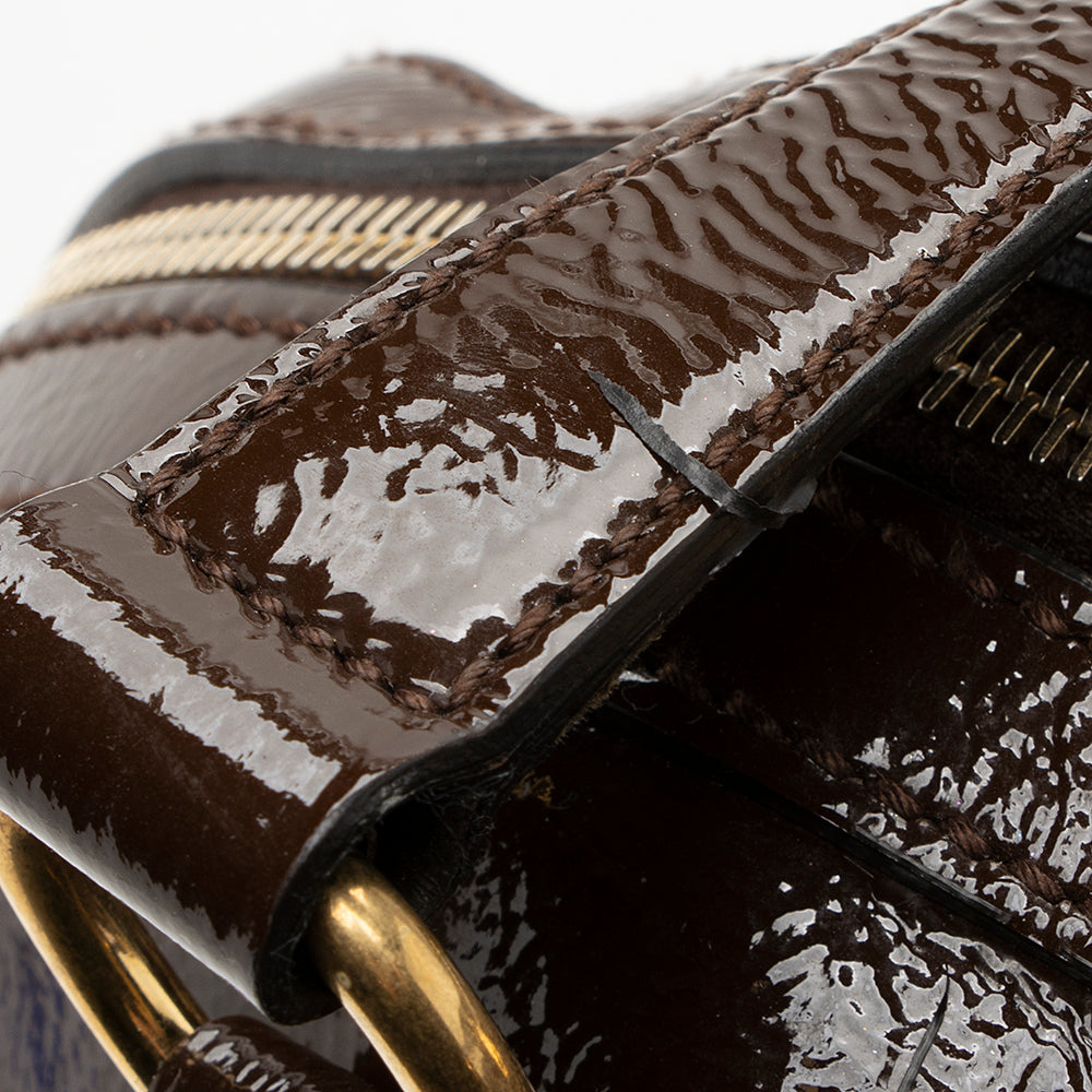Saint Laurent Patent Leather Muse Large Satchel 19843