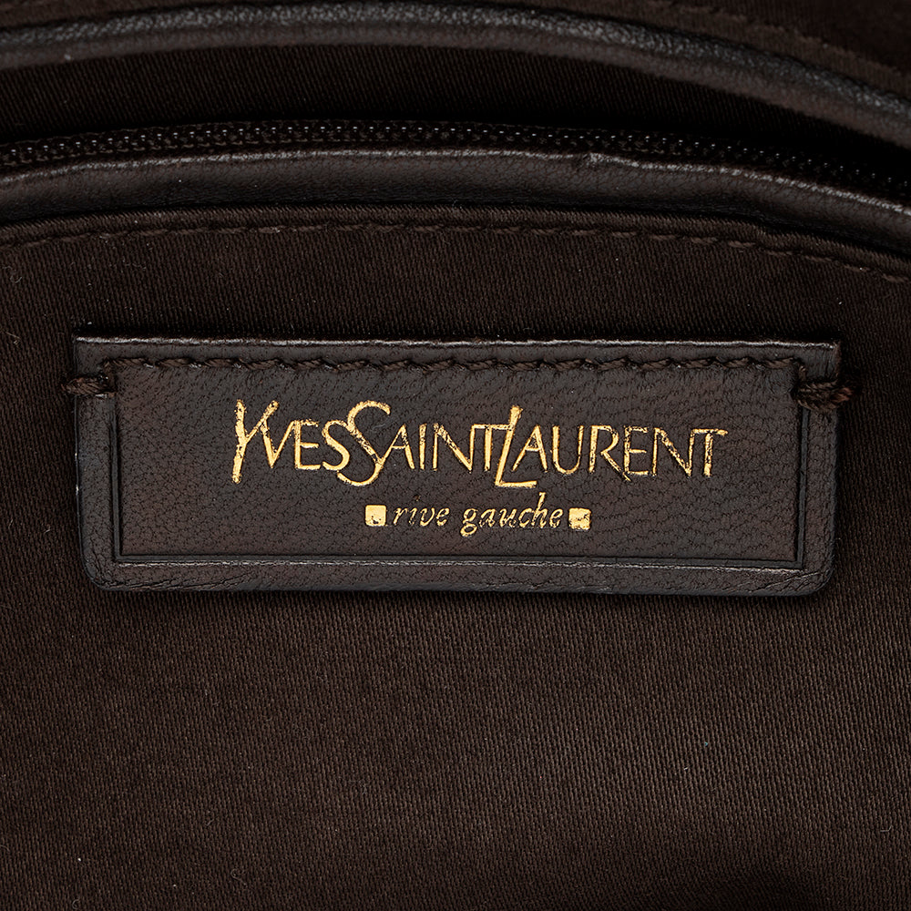 Saint Laurent Patent Leather Muse Large Satchel 19843