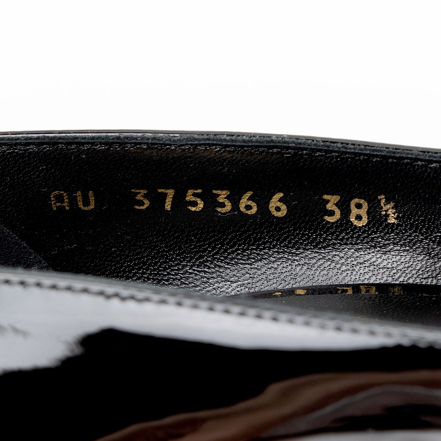 Saint Laurent Patent Leather Paris Pumps - Size 8.5 / 38.5 fCSL0z