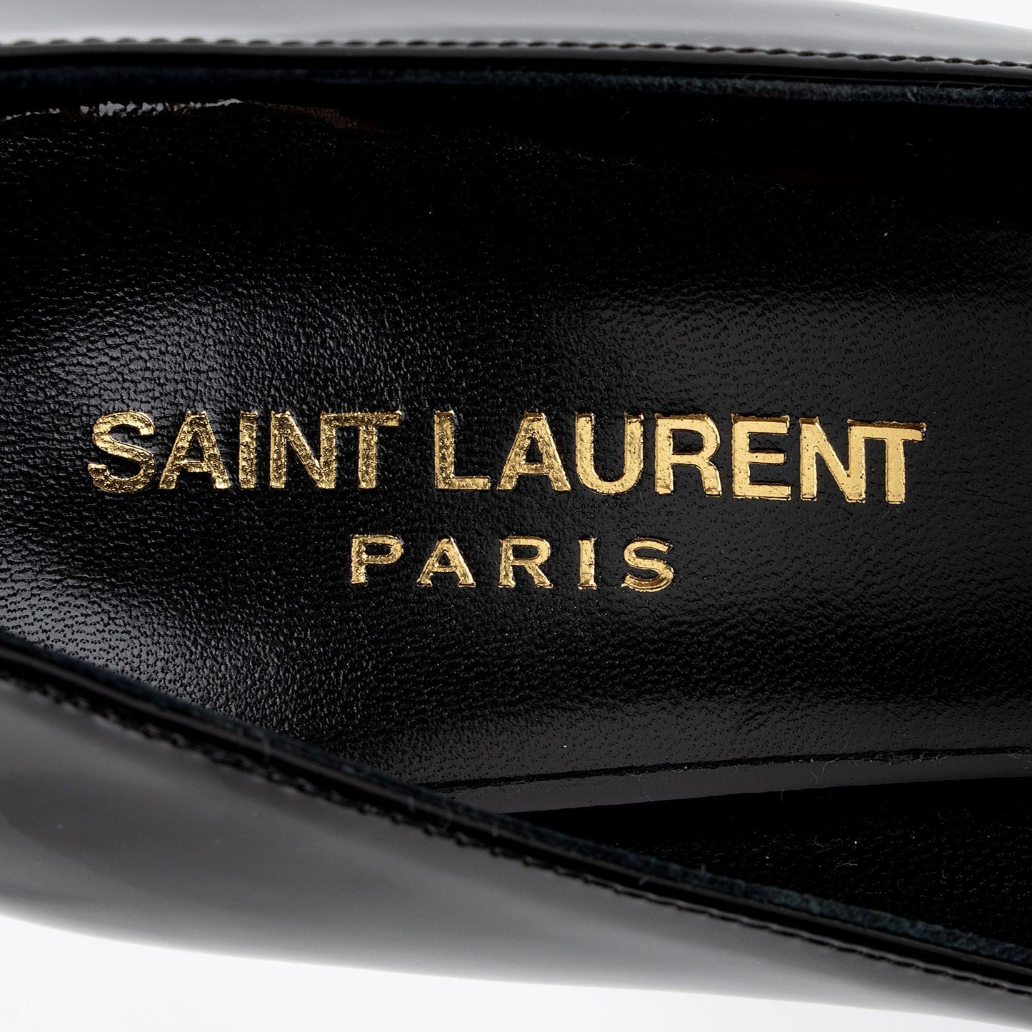 Saint Laurent Patent Leather Paris Pumps - Size 8.5 / 38.5 fCSL0z