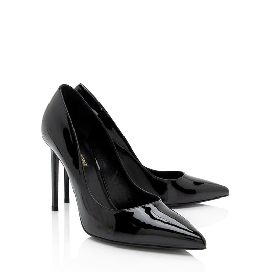 Saint Laurent Patent Leather Paris Pumps - Size 8.5 / 38.5 fCSL0z