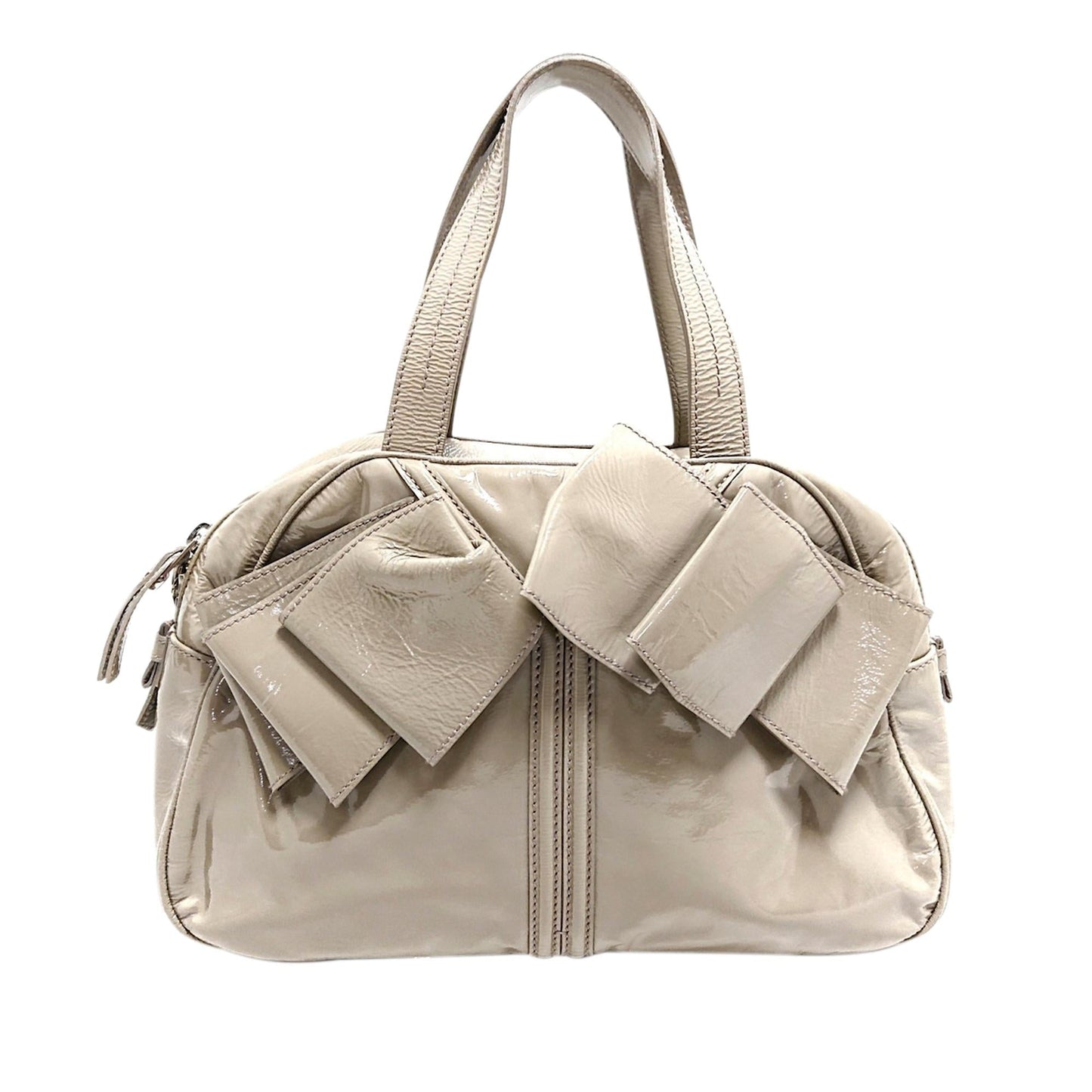Saint Laurent Patent Leather Shoulder Bag (SHG-33480