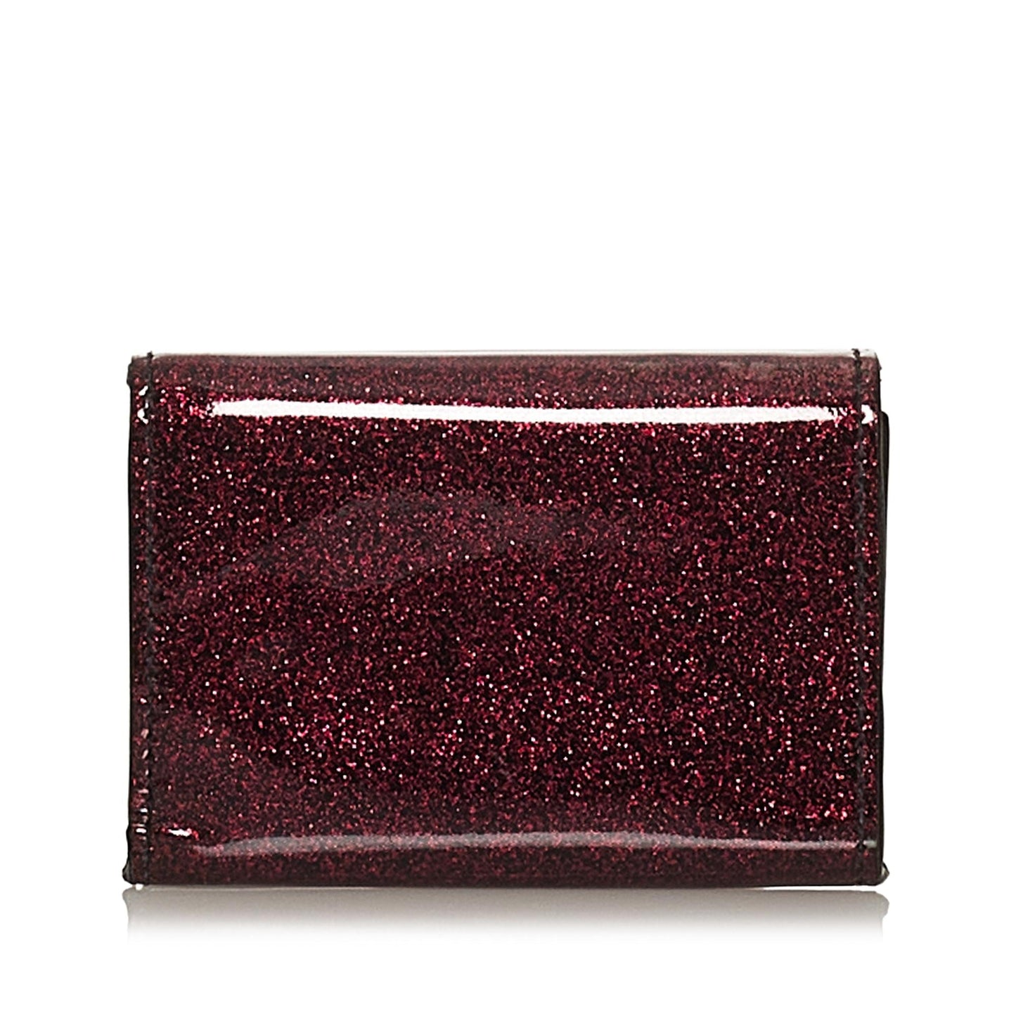 Saint Laurent Patent Leather Small Wallet (SHG-28917