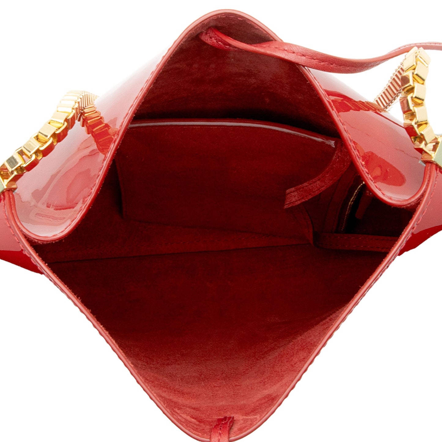 Saint Laurent Patent Leather Suzanne Small Hobo 2wiVvB