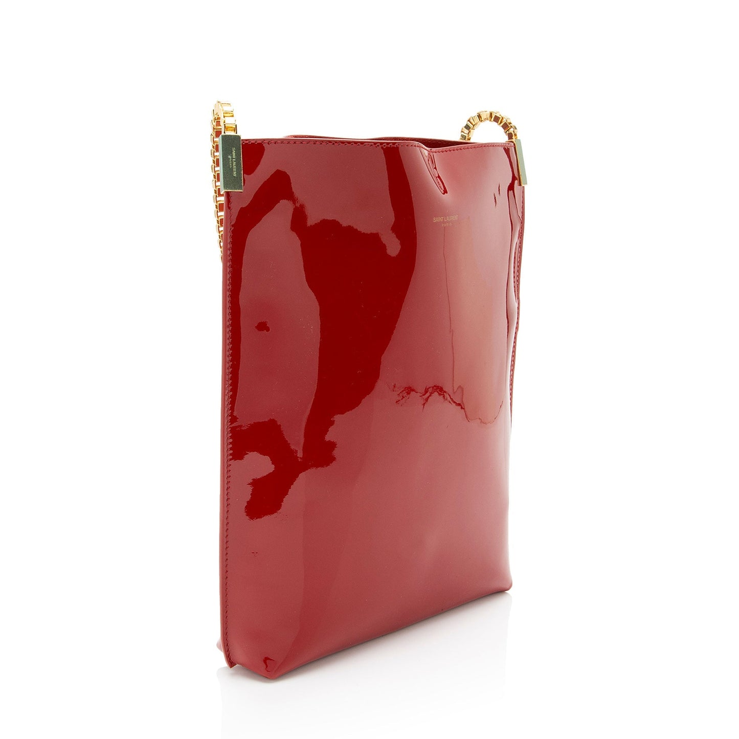 Saint Laurent Patent Leather Suzanne Small Hobo 2wiVvB