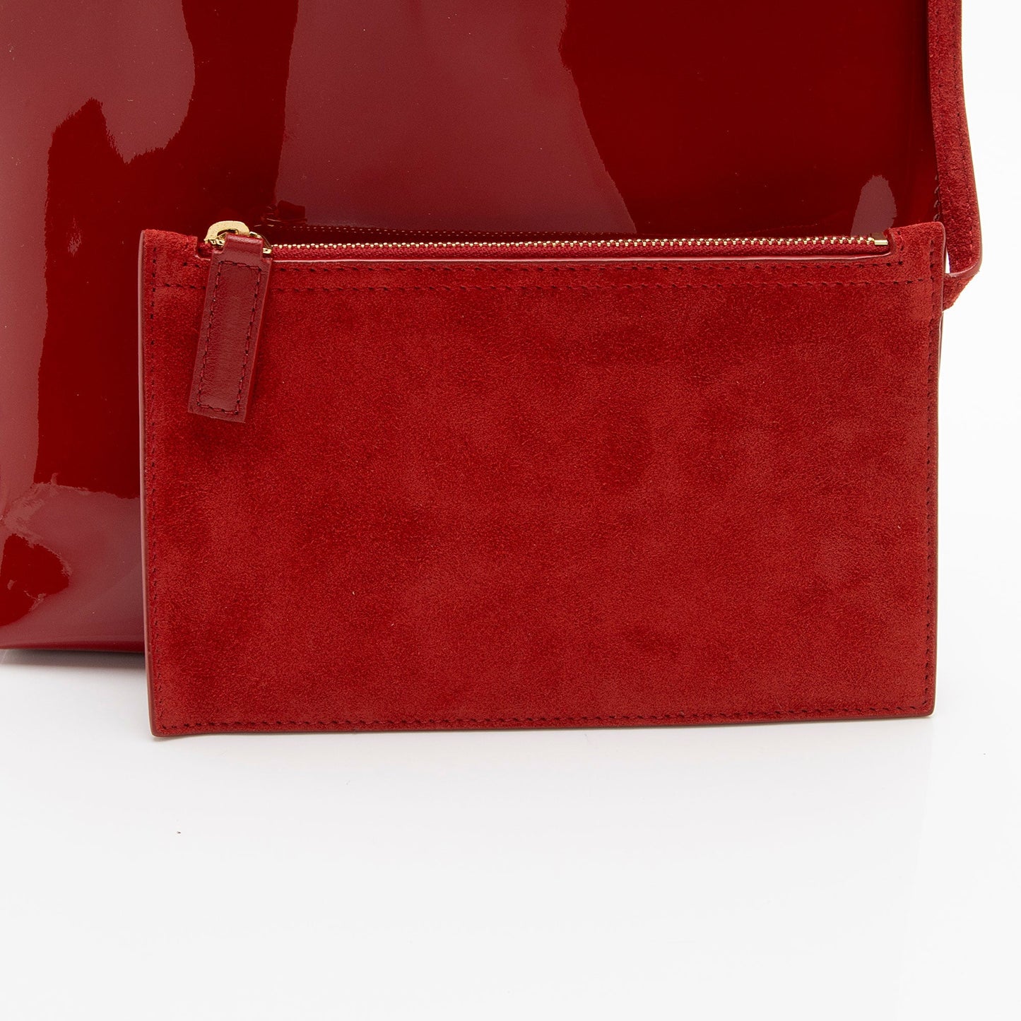 Saint Laurent Patent Leather Suzanne Small Hobo 2wiVvB