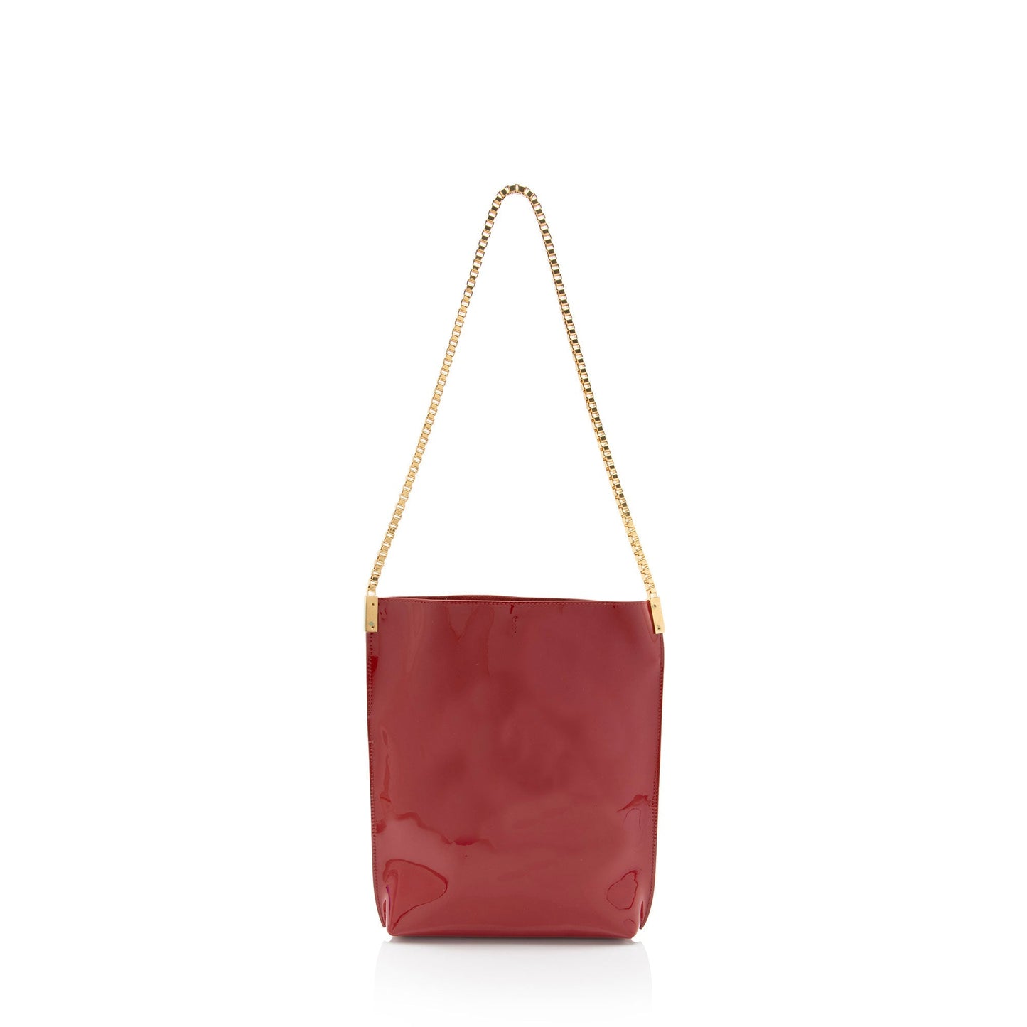 Saint Laurent Patent Leather Suzanne Small Hobo 5o8aM7