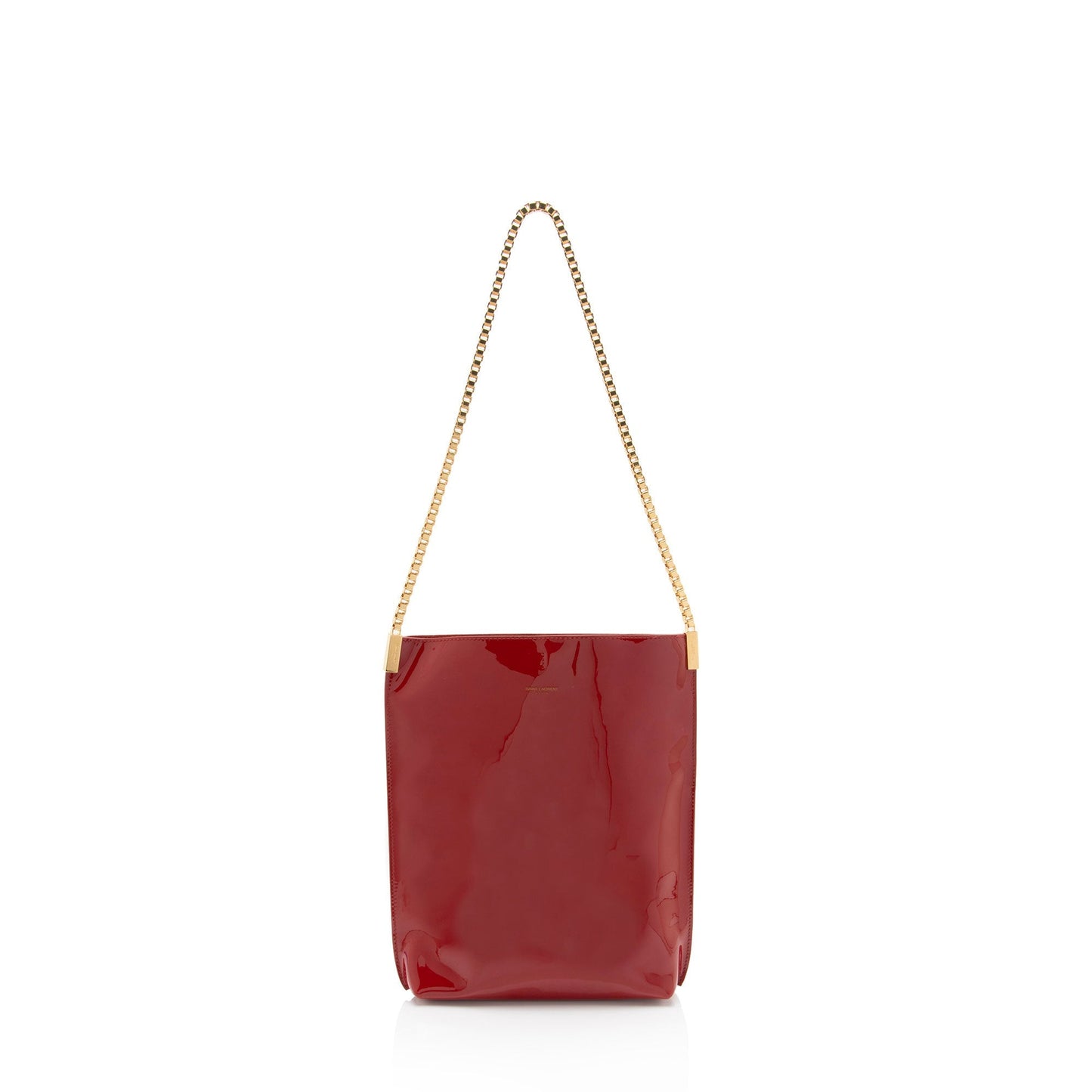 Saint Laurent Patent Leather Suzanne Small Hobo 5o8aM7