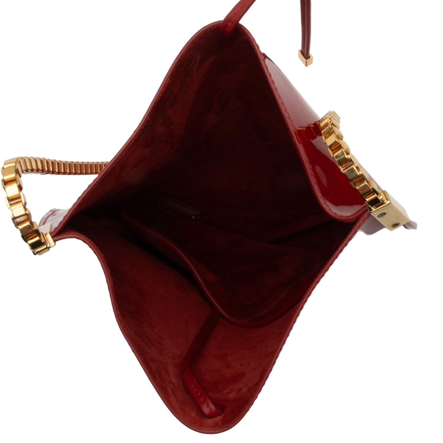 Saint Laurent Patent Leather Suzanne Small Hobo 5o8aM7