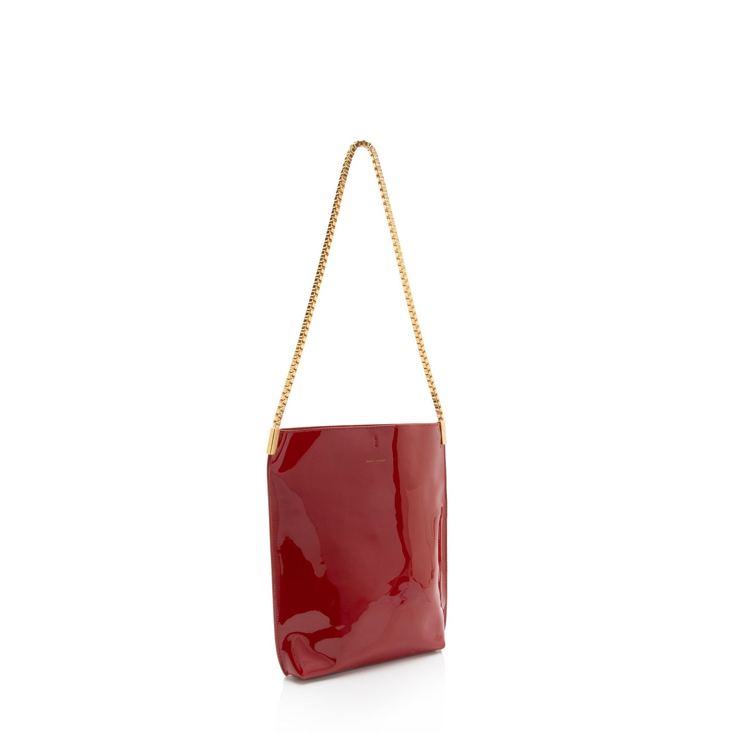 Saint Laurent Patent Leather Suzanne Small Hobo 5o8aM7
