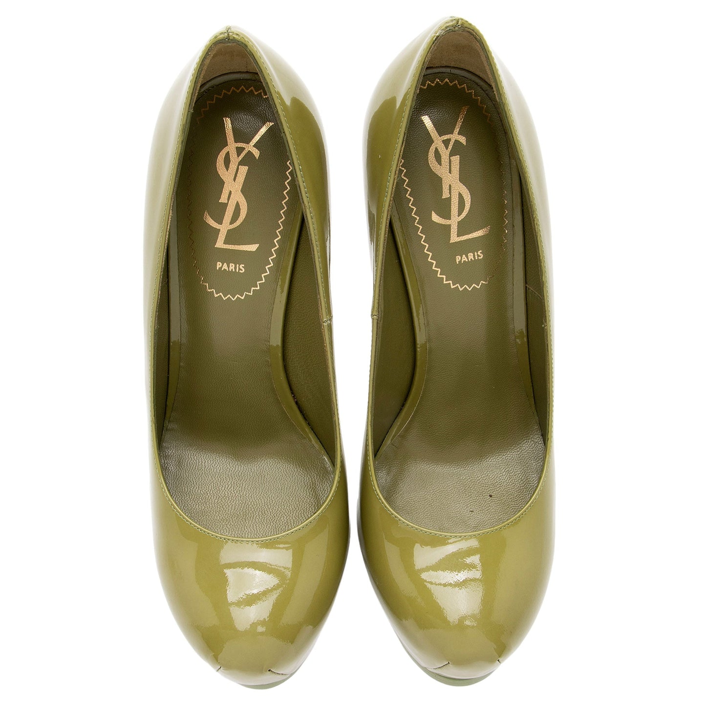 Saint Laurent Patent Leather Tribtoo Pumps - Size 6 / 36 GL2C6C