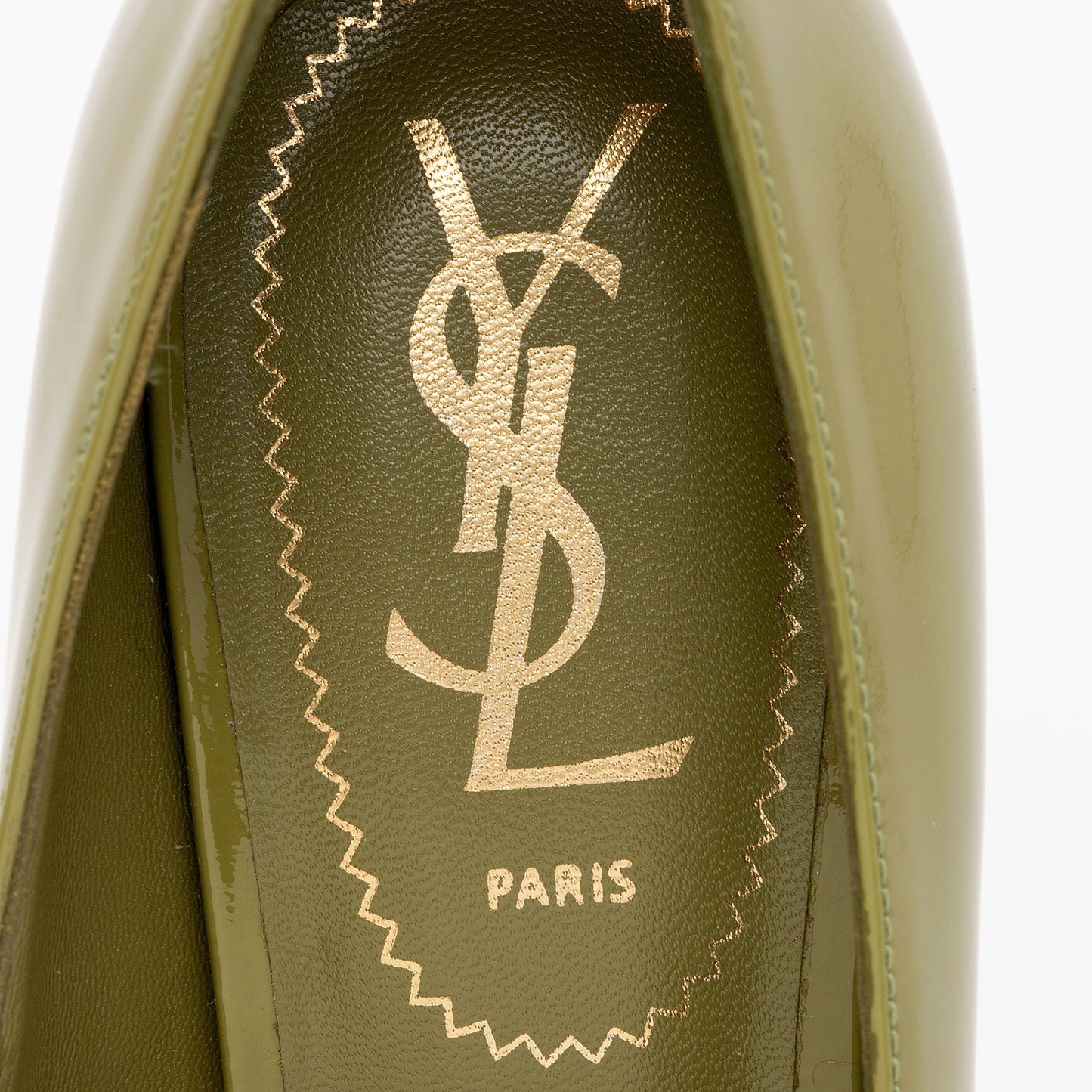Saint Laurent Patent Leather Tribtoo Pumps - Size 6 / 36 GL2C6C