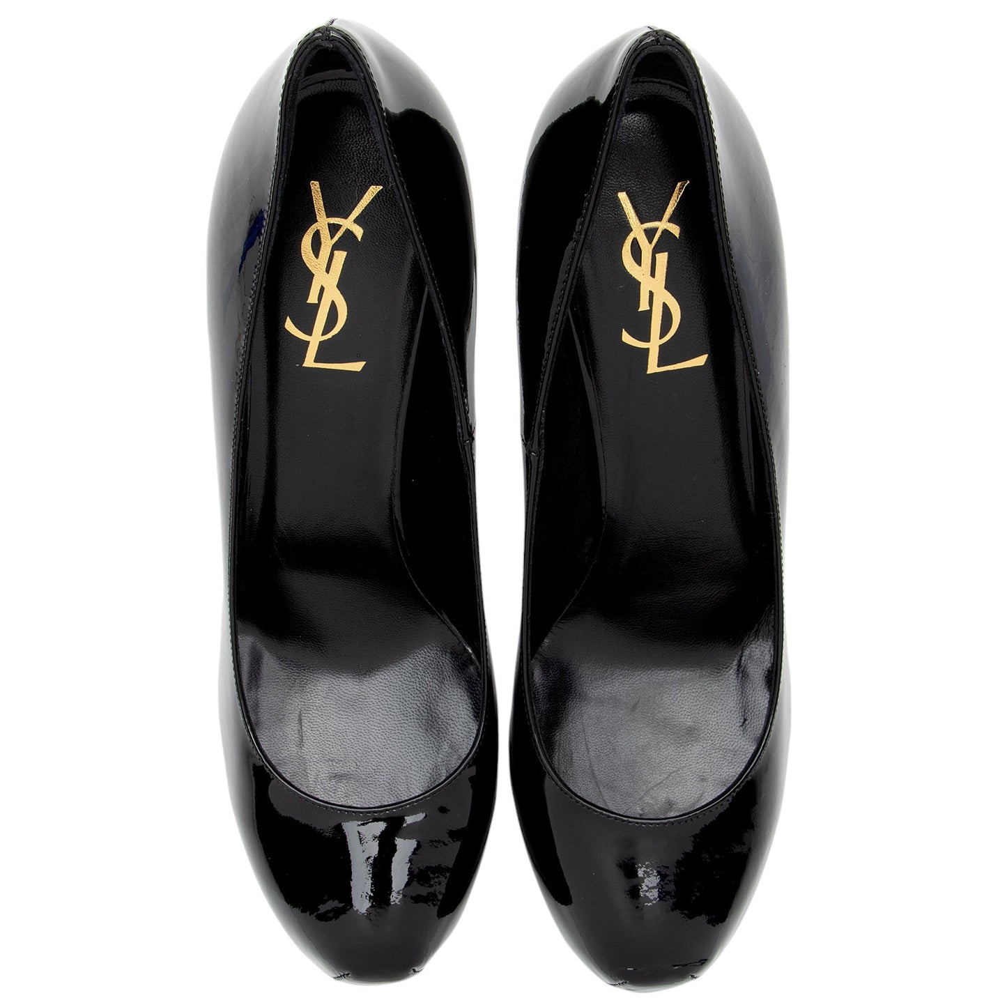 Saint Laurent Patent Leather Tribtoo Pumps - Size 7.5 / 37.5 H85Eb0