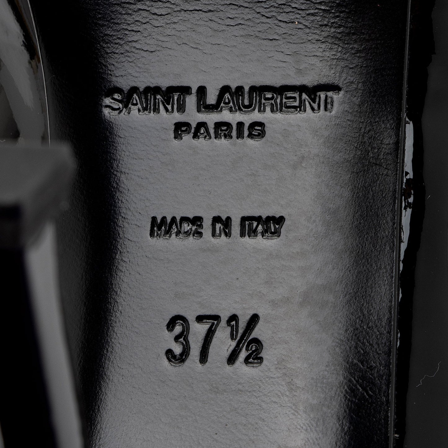 Saint Laurent Patent Leather Tribtoo Pumps - Size 7.5 / 37.5 H85Eb0