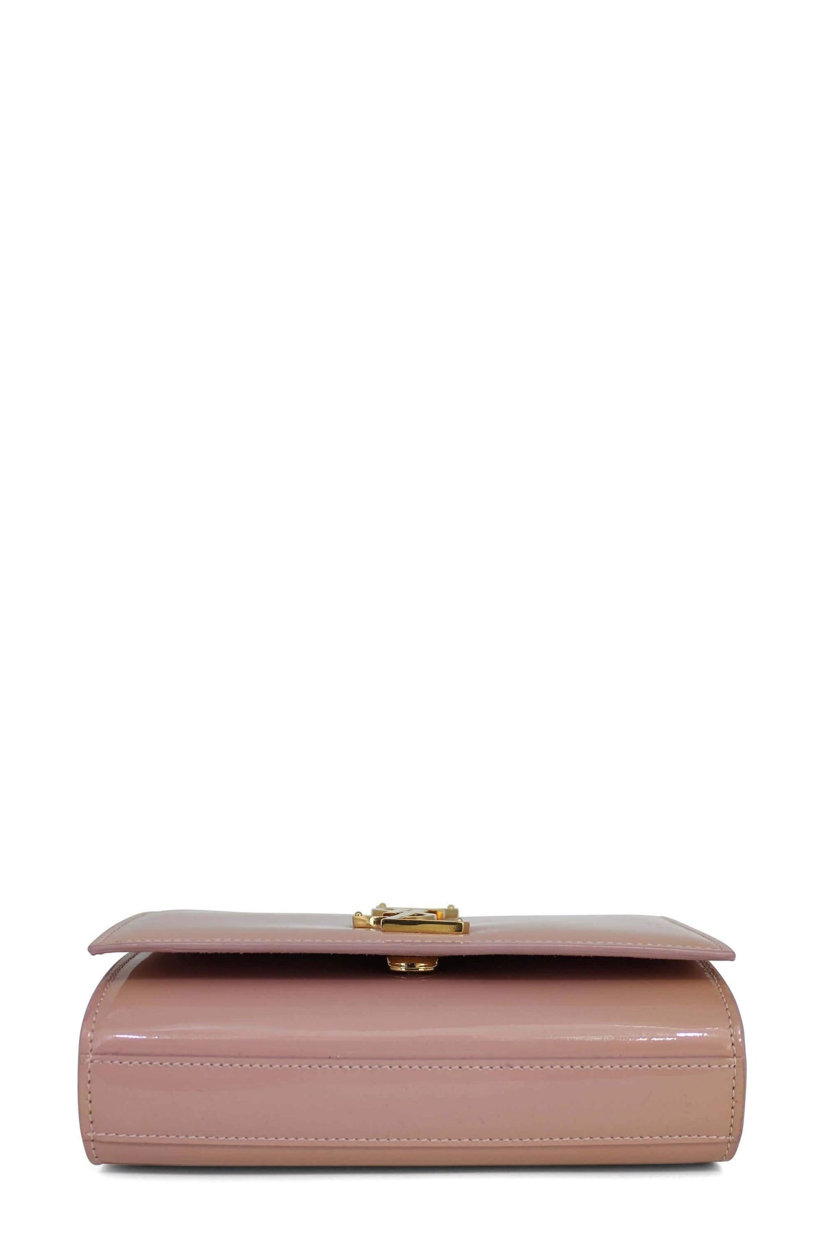 Patent Monogram Small Kate Pink